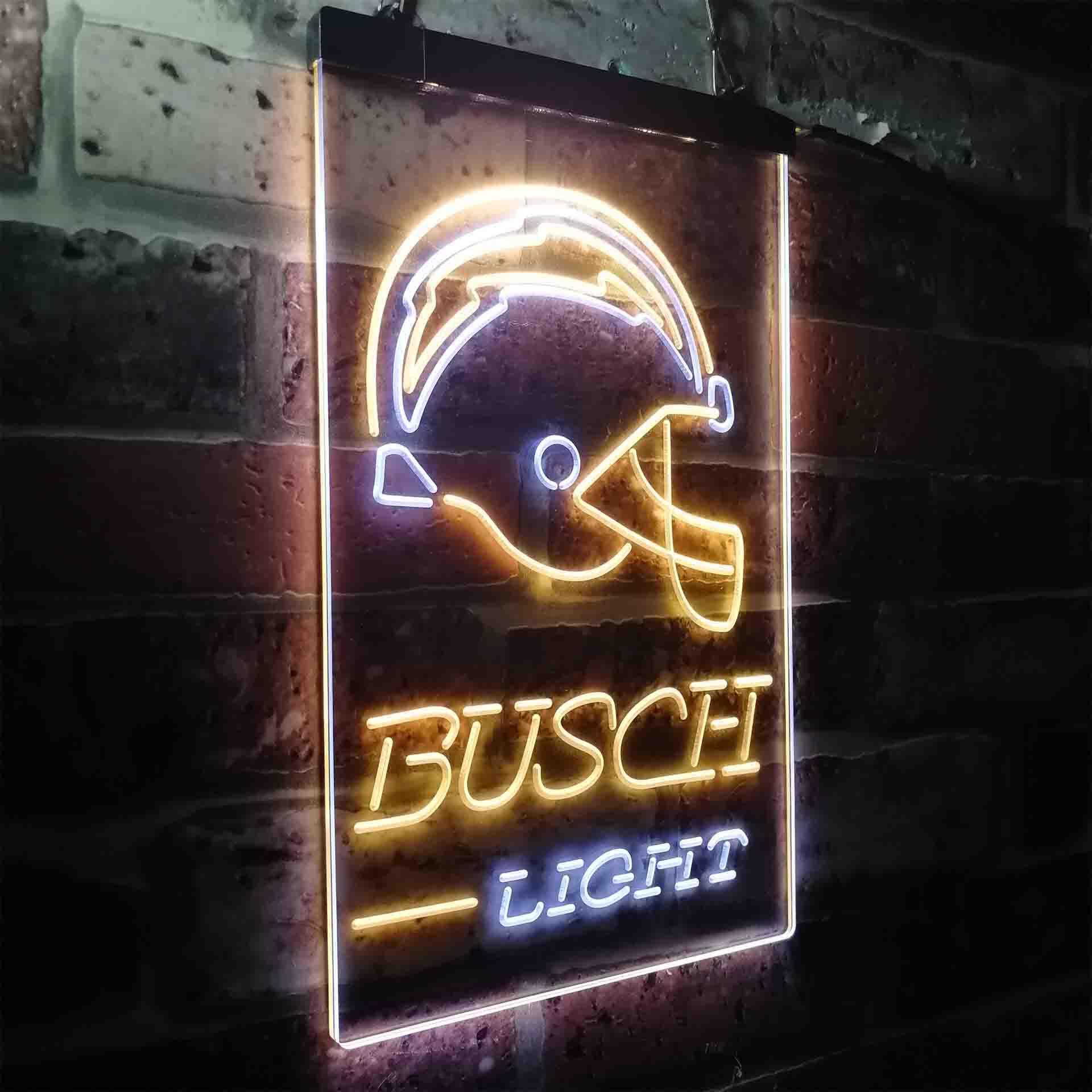 Busch Light San Diego Chargers Neon-Like Led Light Sign