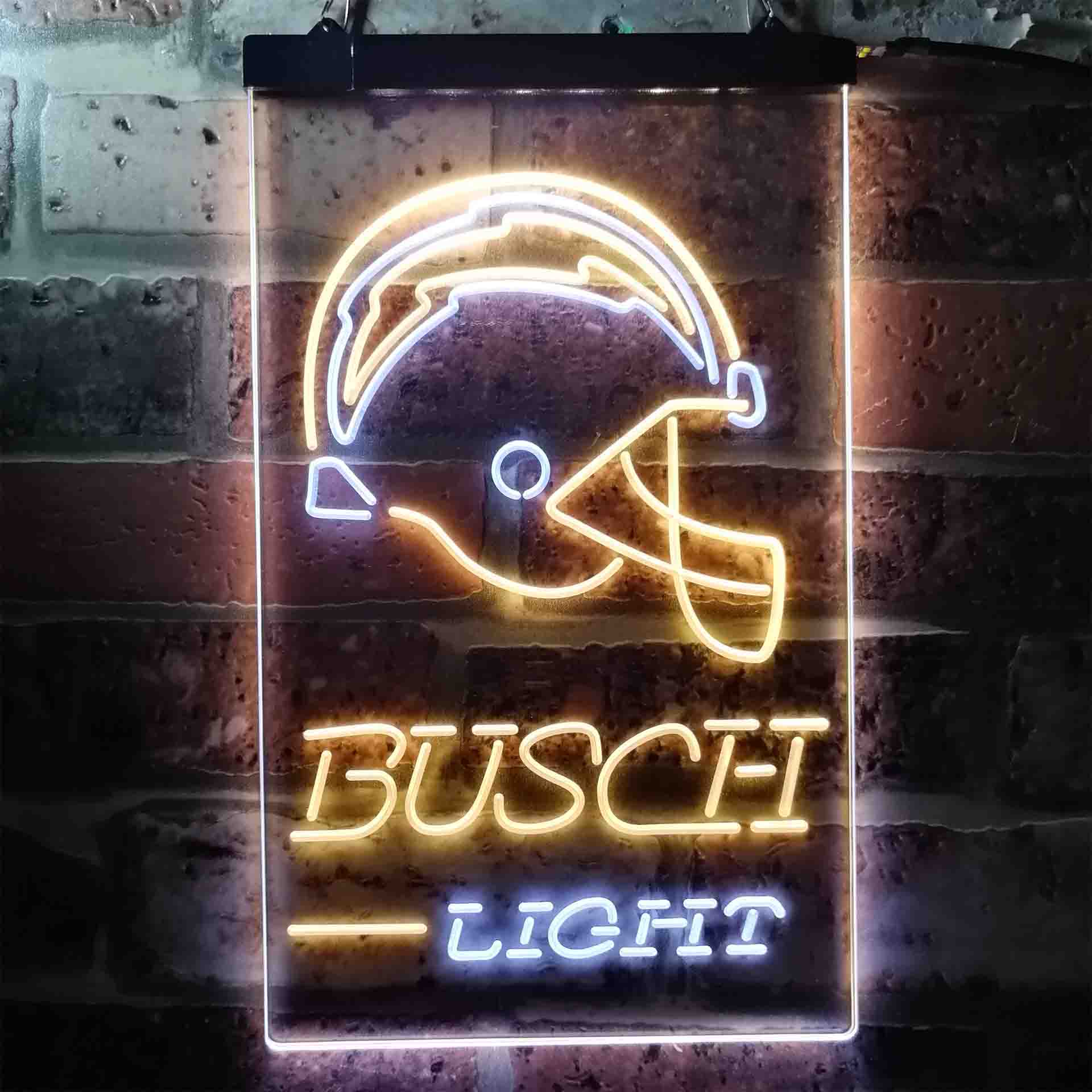 Busch Light San Diego Chargers Neon-Like Led Light Sign