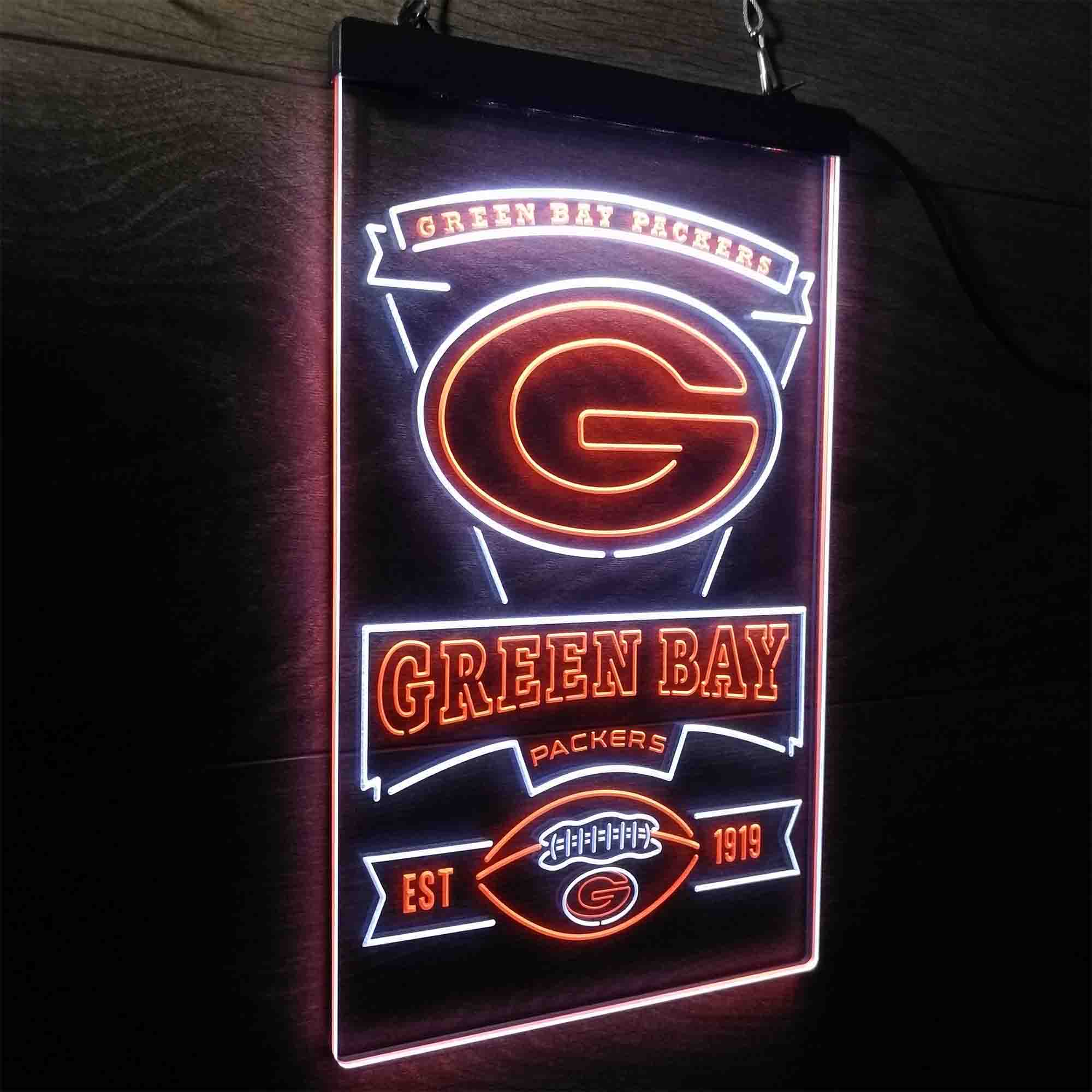 Green Bay Packers Memorabilia Led Light Sign - Limited Edition