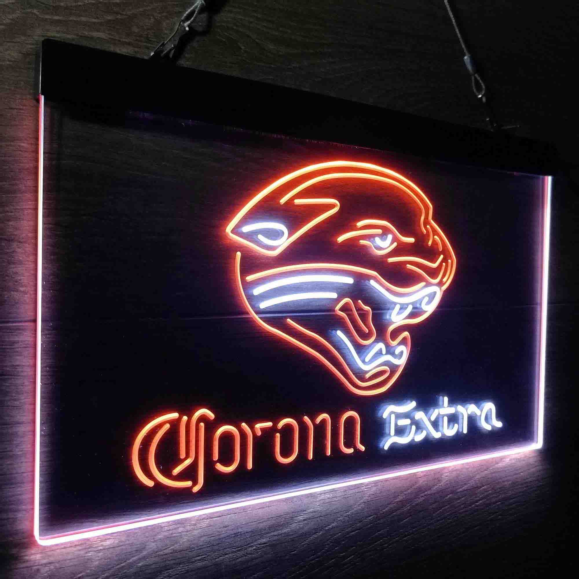 Jacksonville Jaguars Corona Extra Bar Neon-Like LED Sign - ProLedSign