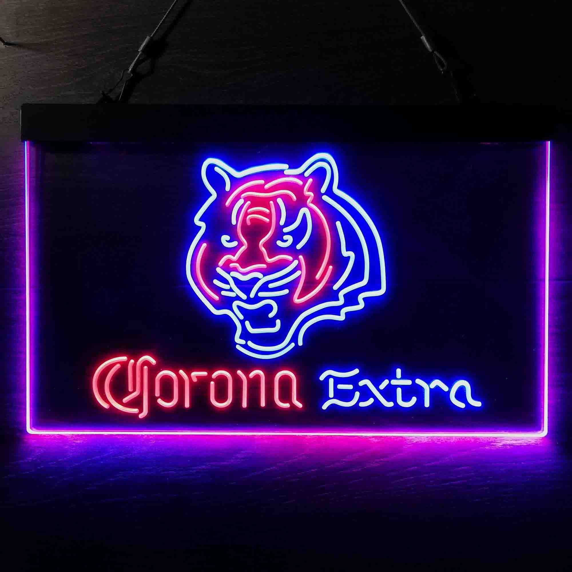 Cincinnati Bengals Corona Extra Neon-Like LED Sign - ProLedSign