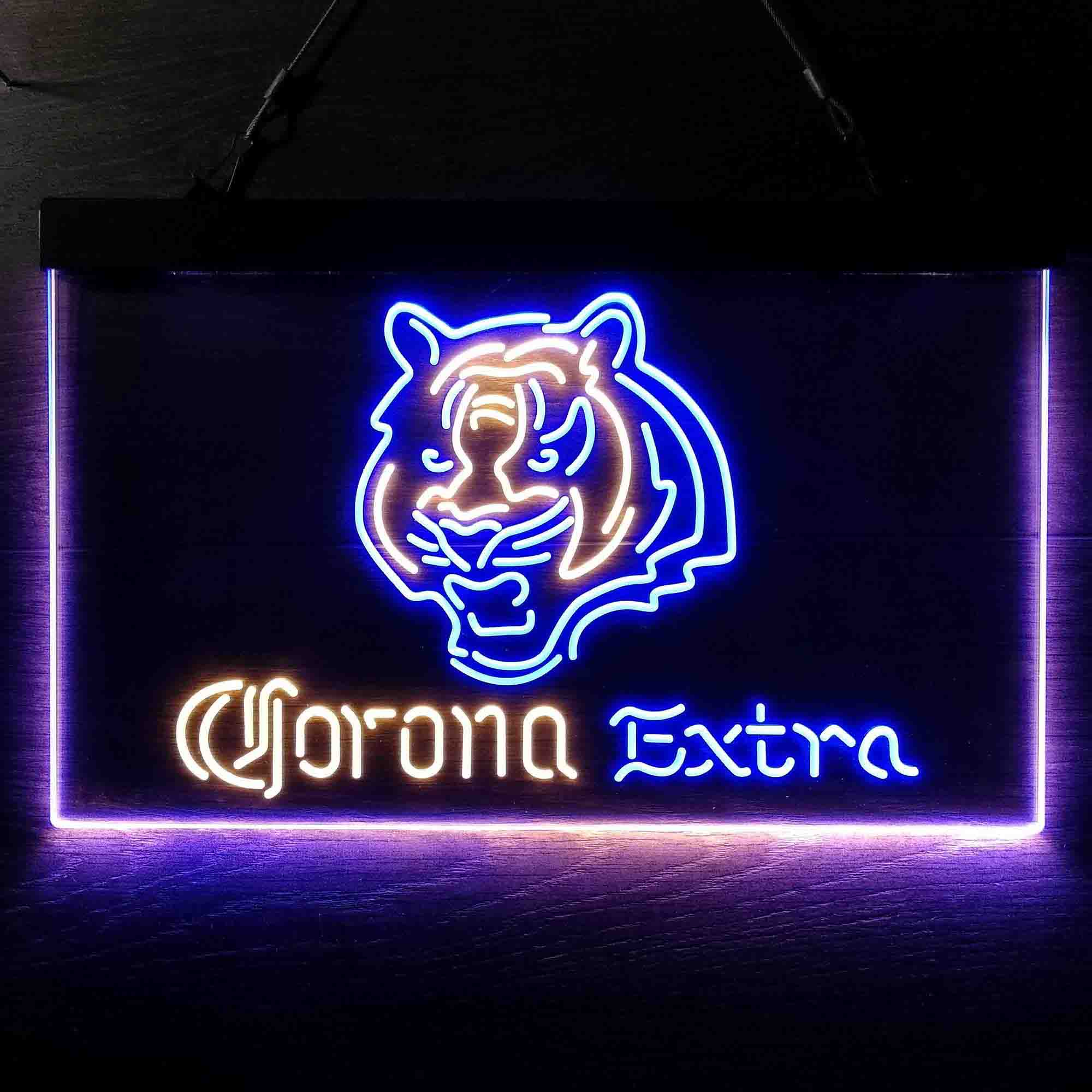 Cincinnati Bengals Corona Extra Neon-Like LED Sign - ProLedSign