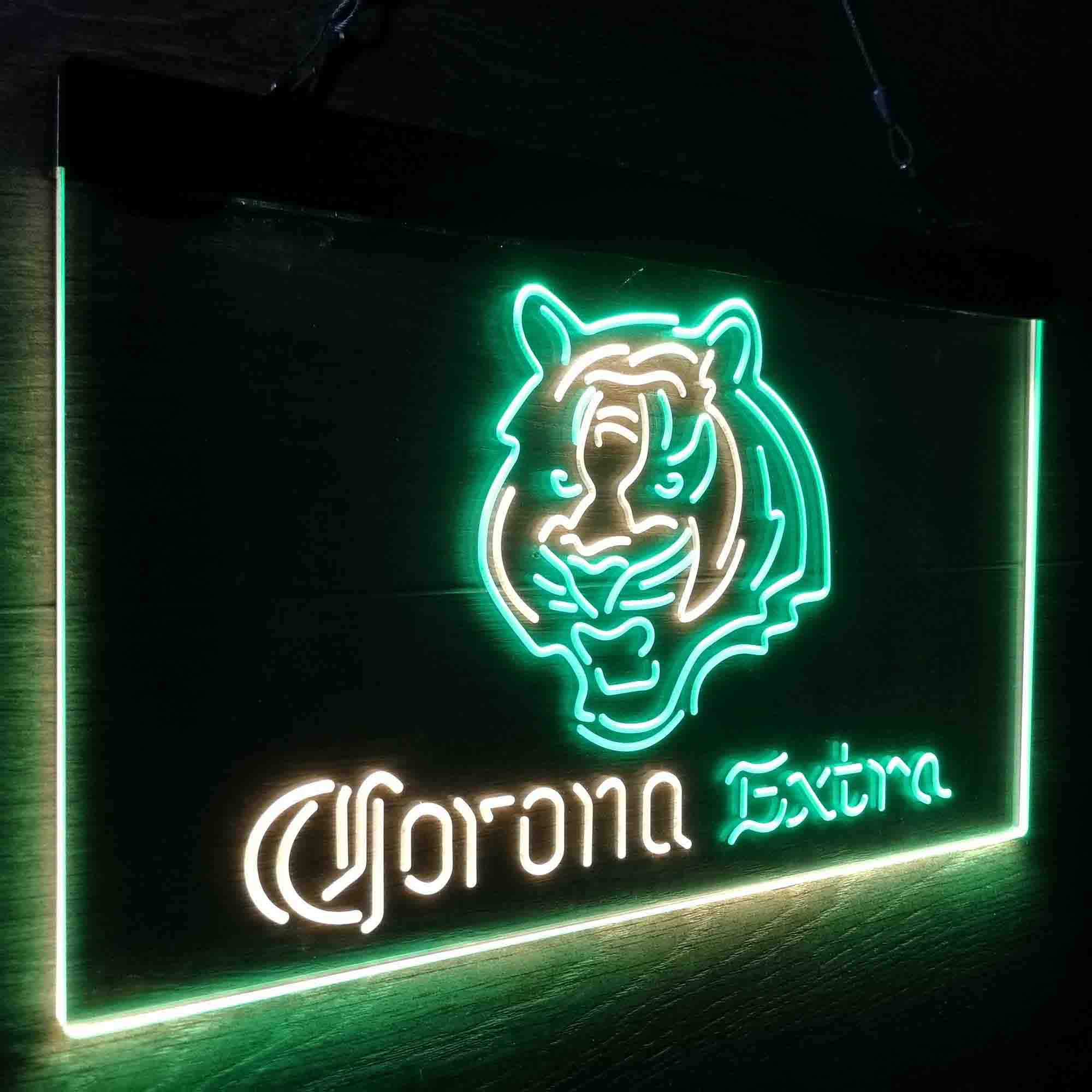 Cincinnati Bengals Corona Extra Neon-Like LED Sign - ProLedSign