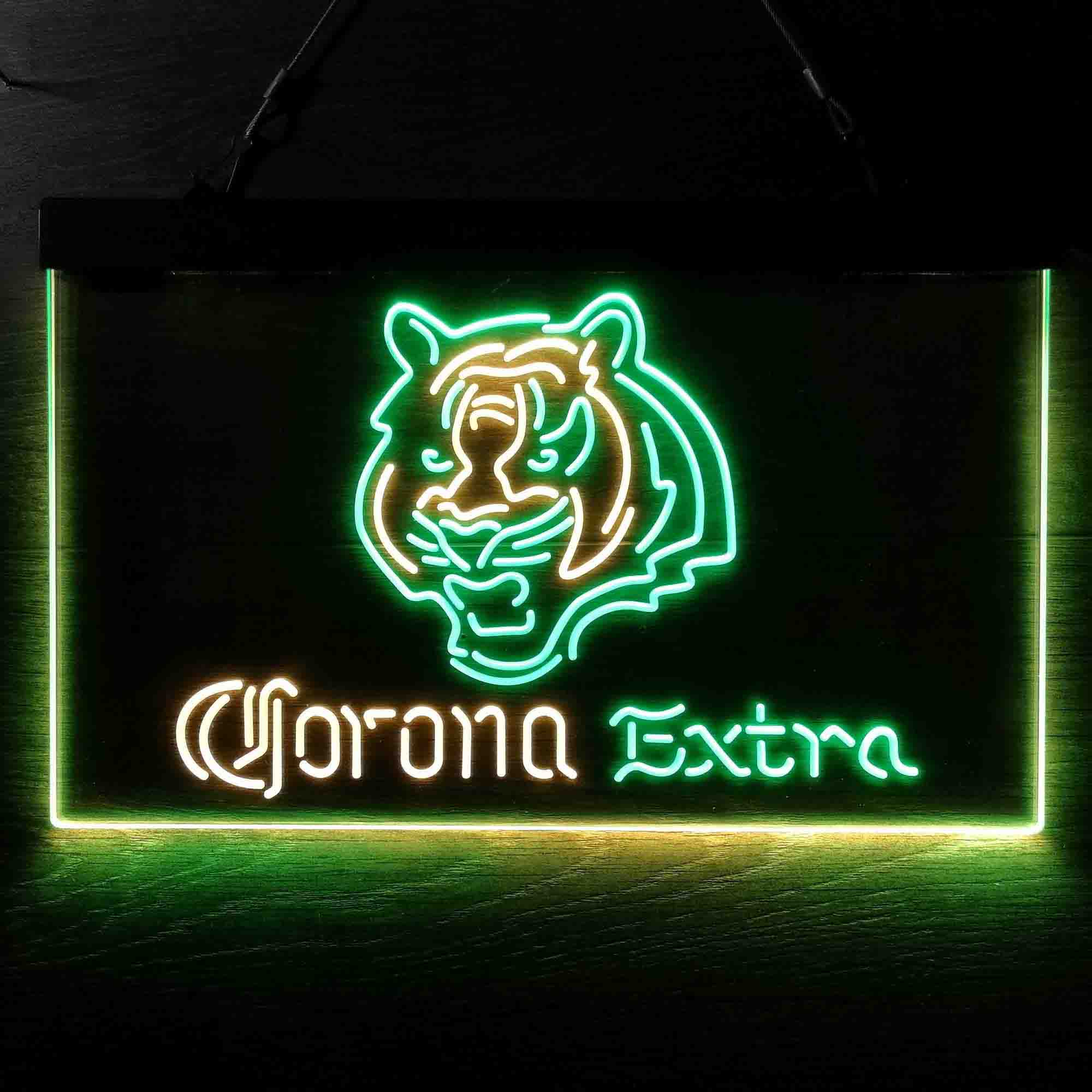 Cincinnati Bengals Corona Extra Neon-Like LED Sign - ProLedSign