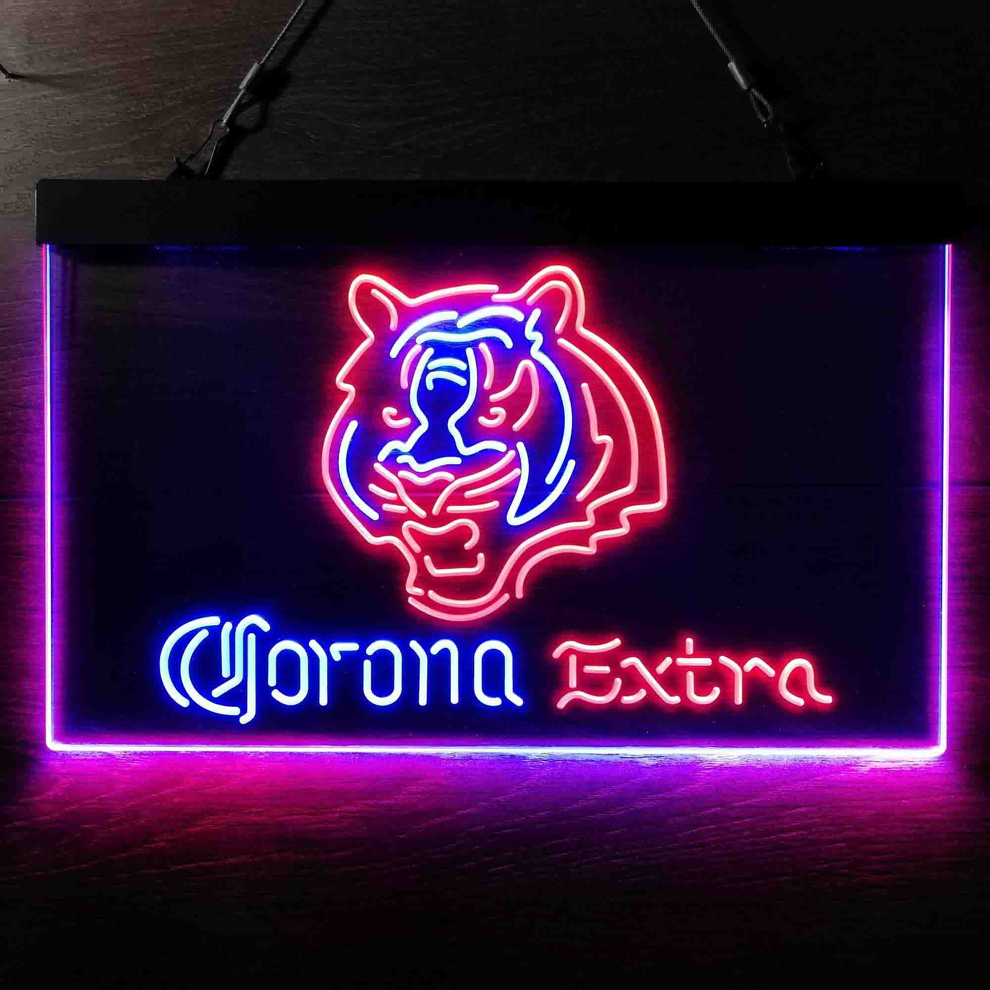 Cincinnati Bengals Corona Extra Neon-Like LED Sign - ProLedSign