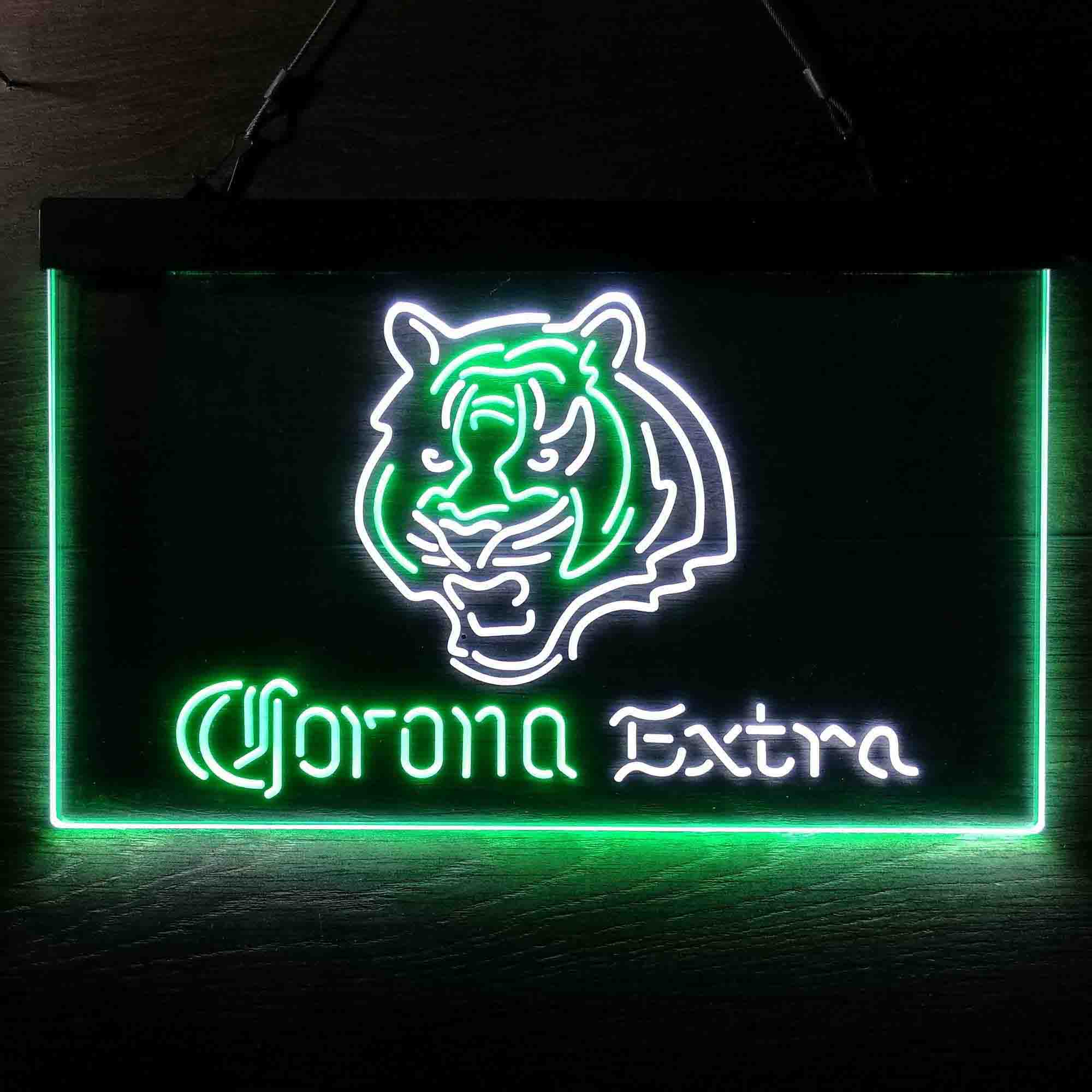 Cincinnati Bengals Corona Extra Neon-Like LED Sign - ProLedSign