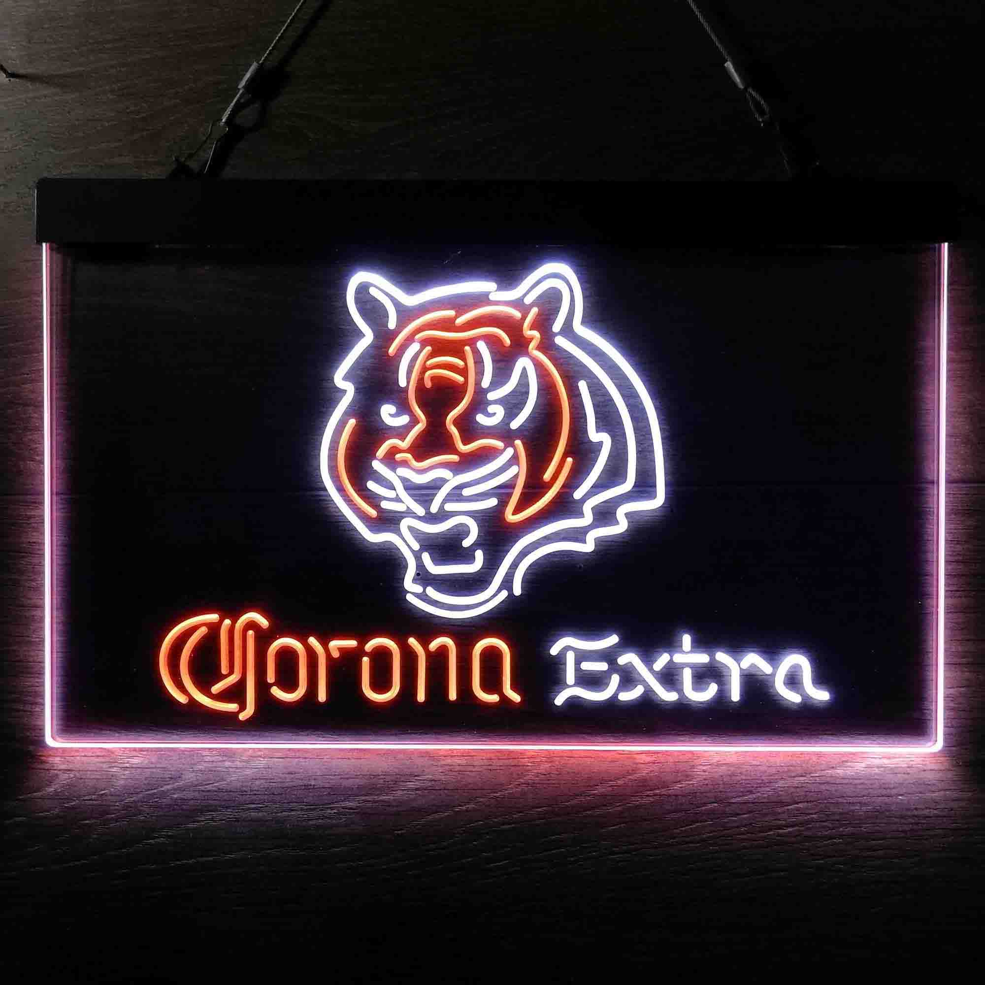 Cincinnati Bengals Corona Extra Neon-Like LED Sign - ProLedSign