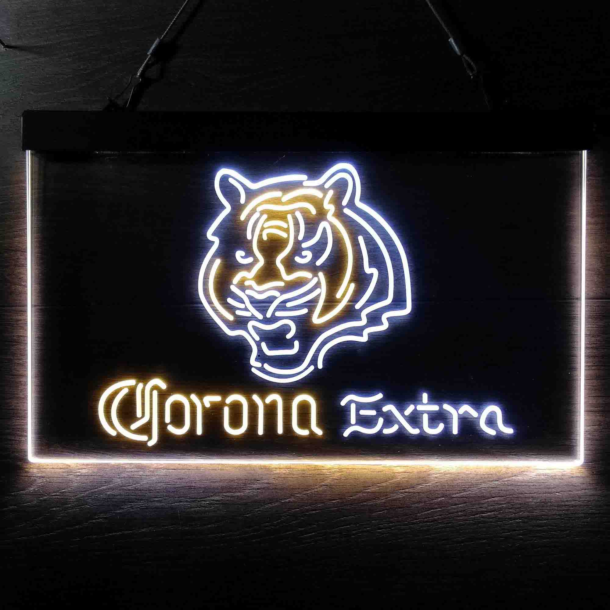 Cincinnati Bengals Corona Extra Neon-Like LED Sign - ProLedSign