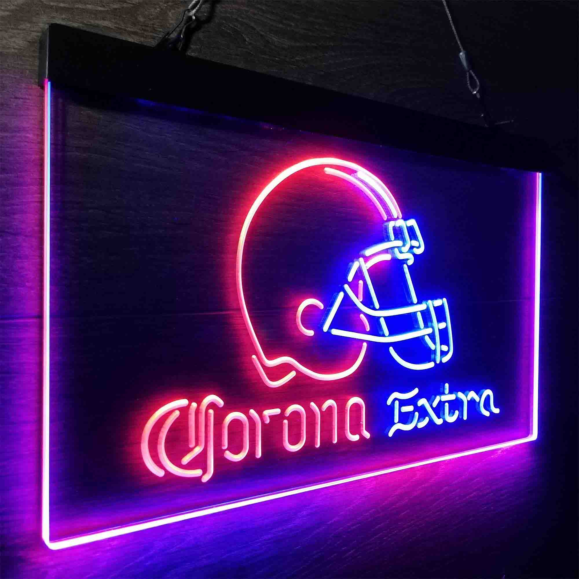 Cleveland Browns Corona Extra Neon-Like LED Sign - ProLedSign