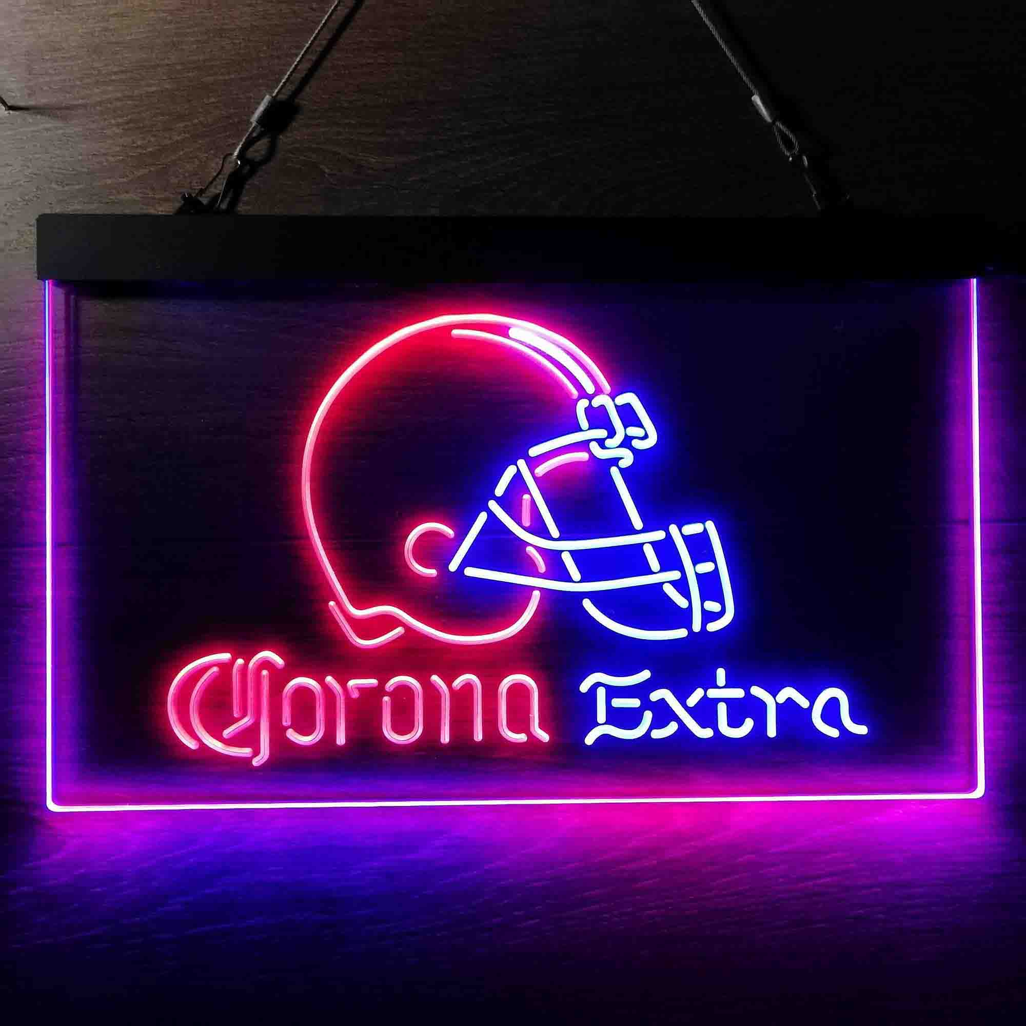 Cleveland Browns Corona Extra Neon-Like LED Sign - ProLedSign