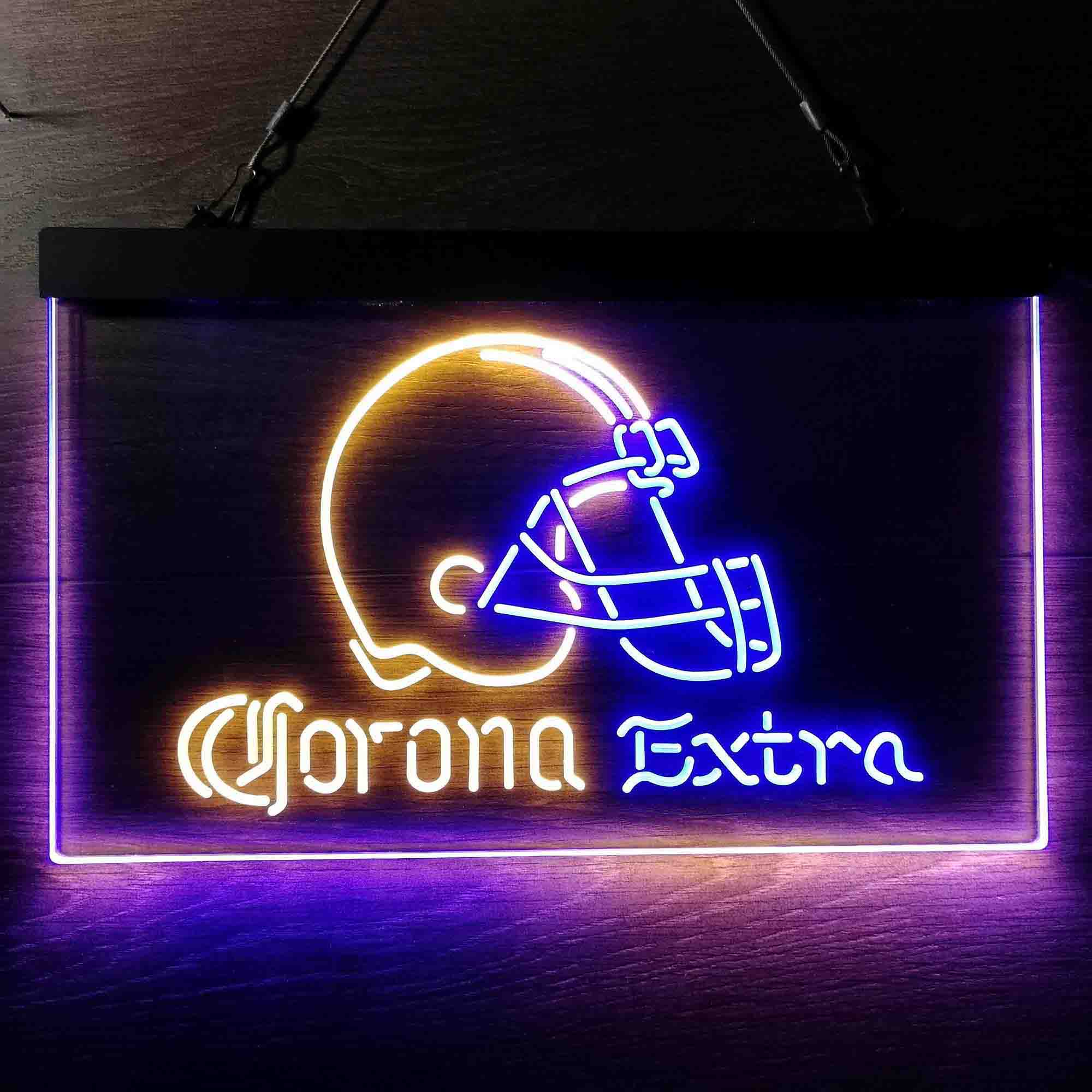 Cleveland Browns Corona Extra Neon-Like LED Sign - ProLedSign