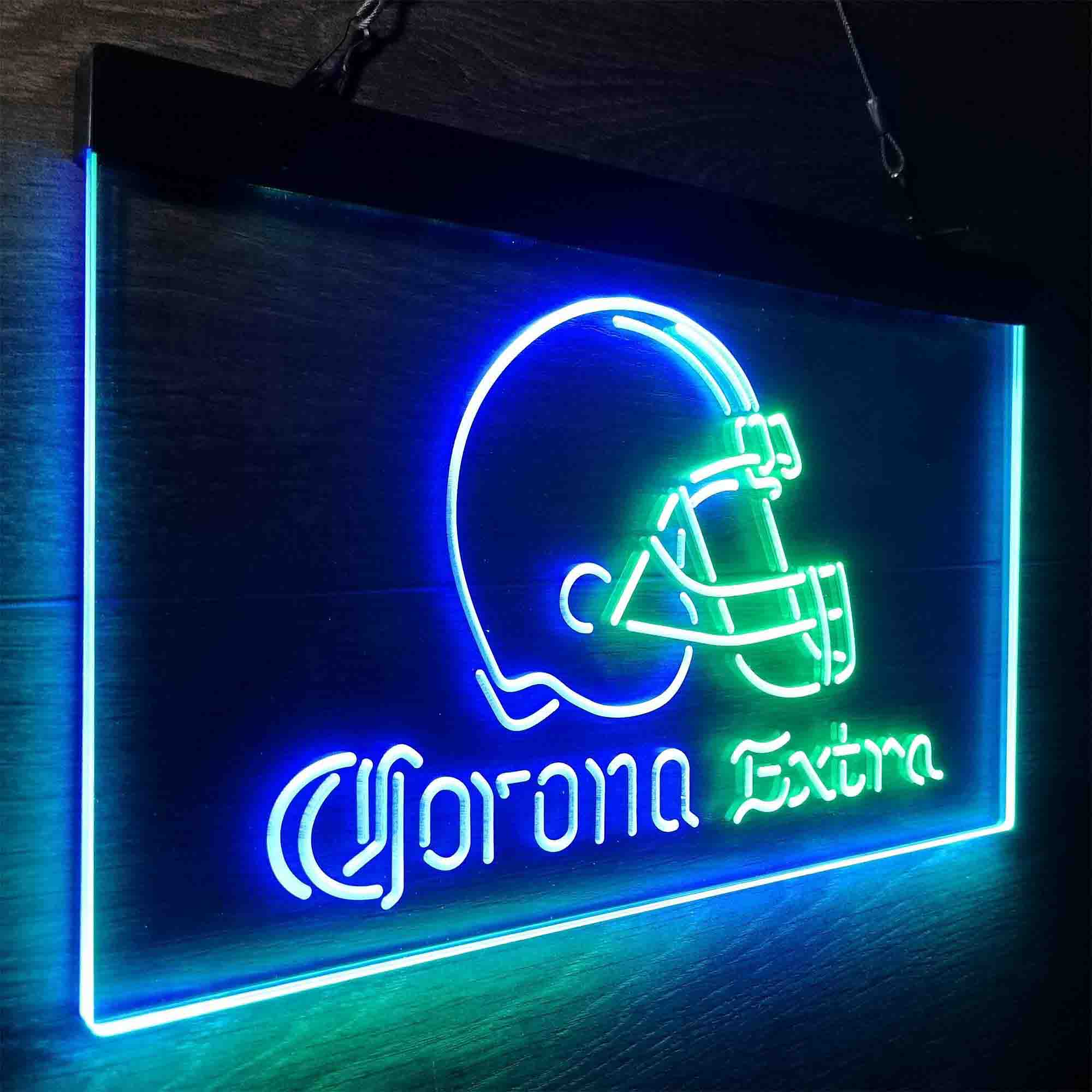 Cleveland Browns Corona Extra Neon-Like LED Sign - ProLedSign