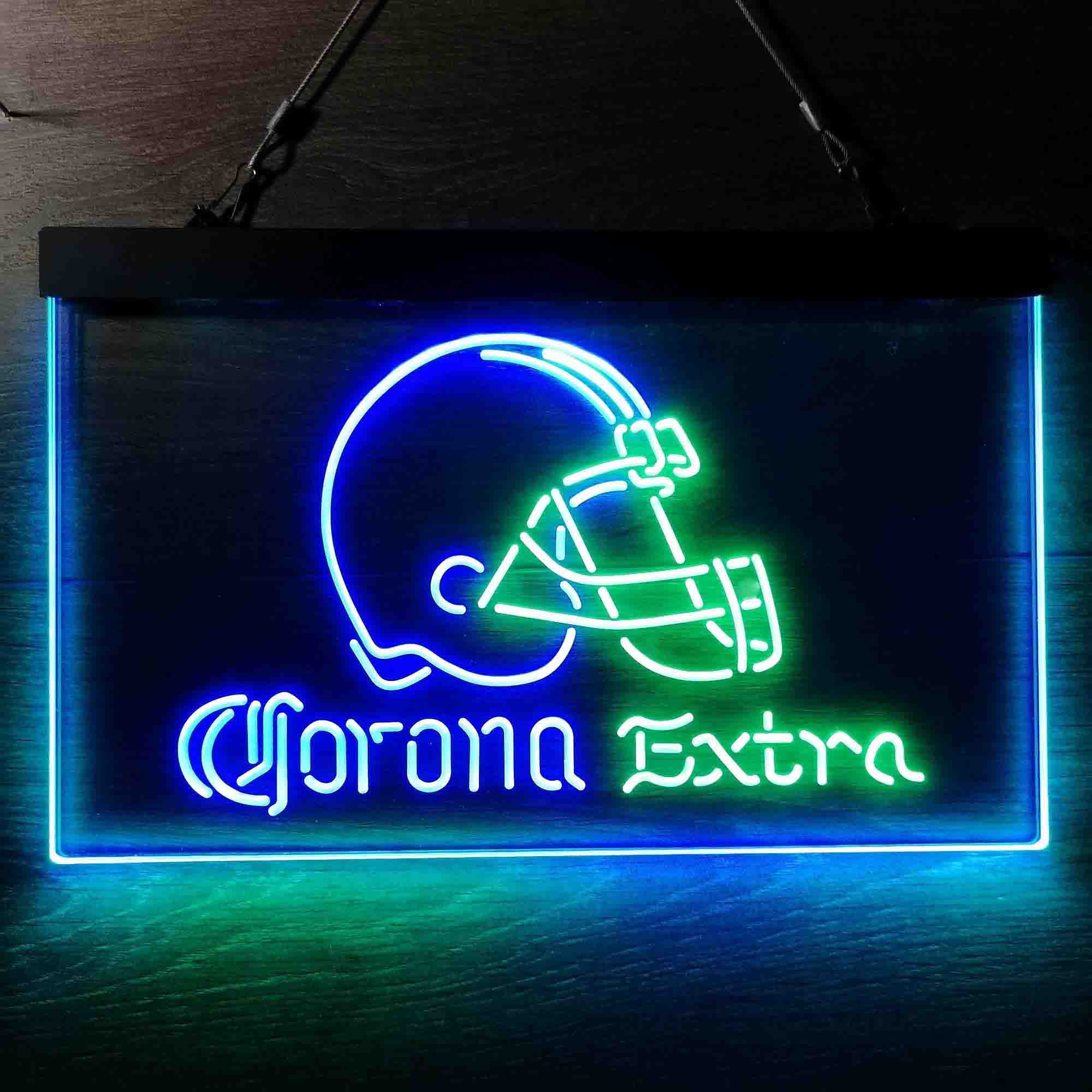 Cleveland Browns Corona Extra Neon-Like LED Sign - ProLedSign