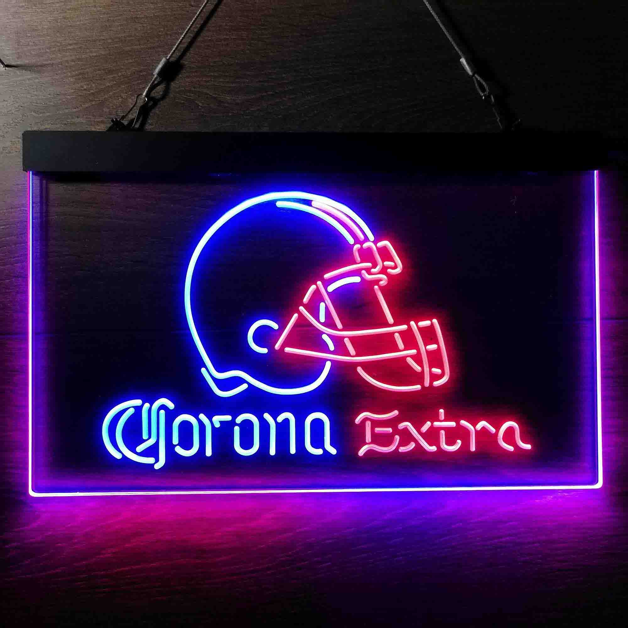 Cleveland Browns Corona Extra Neon-Like LED Sign - ProLedSign