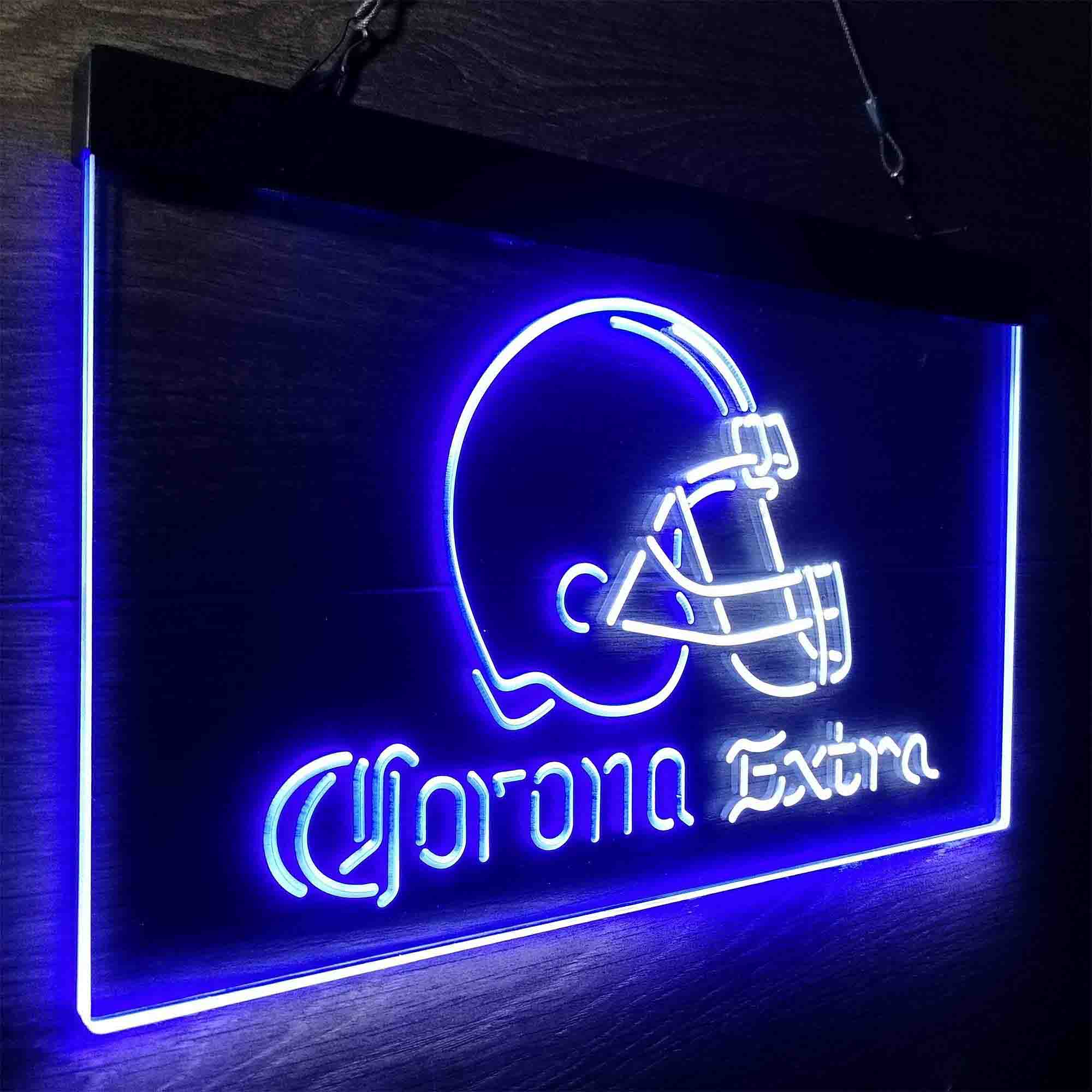 Cleveland Browns Corona Extra Neon-Like LED Sign - ProLedSign