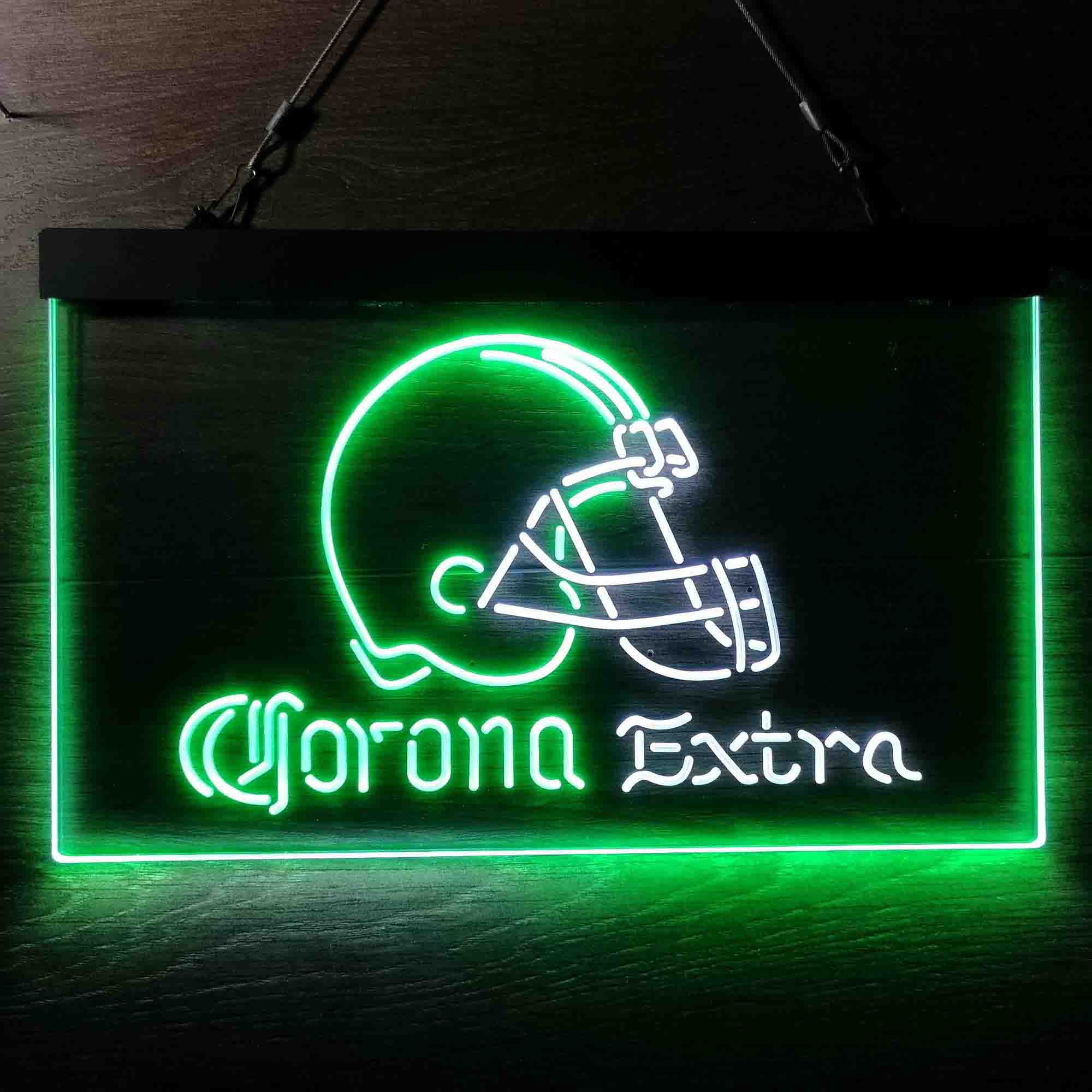 Cleveland Browns Corona Extra Neon-Like LED Sign - ProLedSign