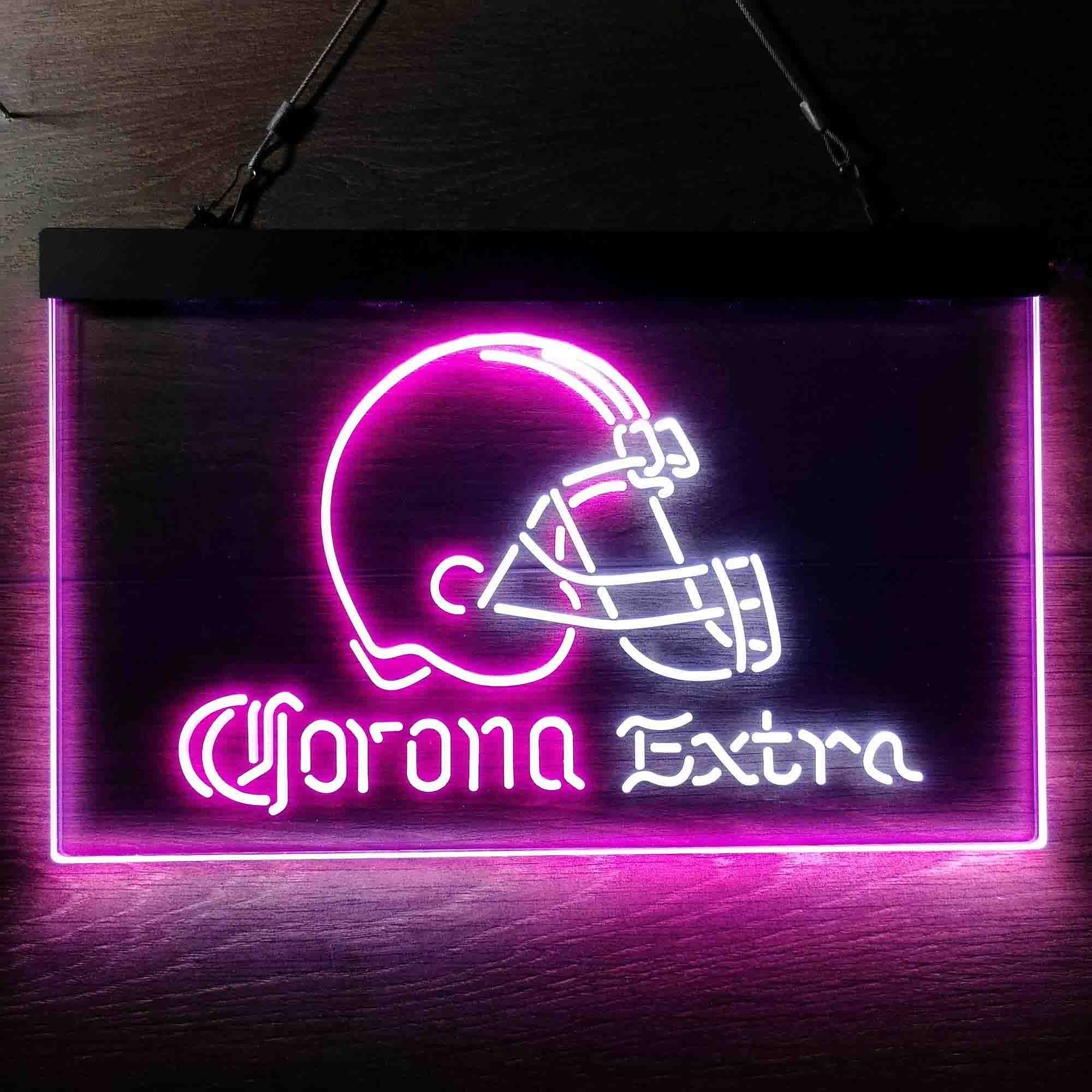 Cleveland Browns Corona Extra Neon-Like LED Sign - ProLedSign