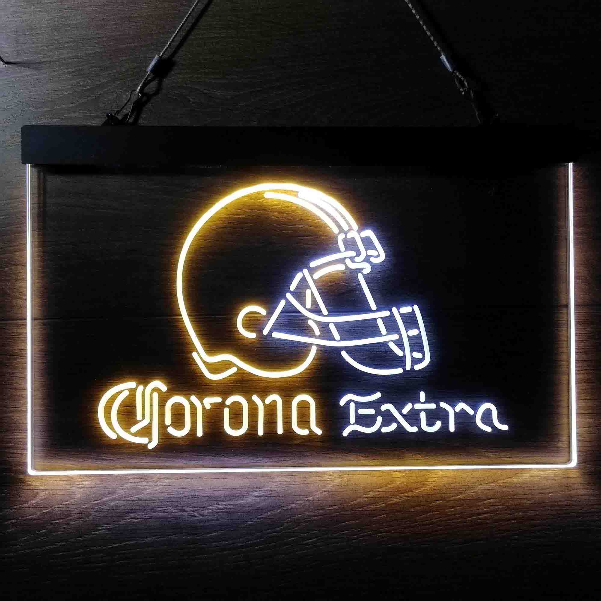 Cleveland Browns Corona Extra Neon-Like LED Sign - ProLedSign