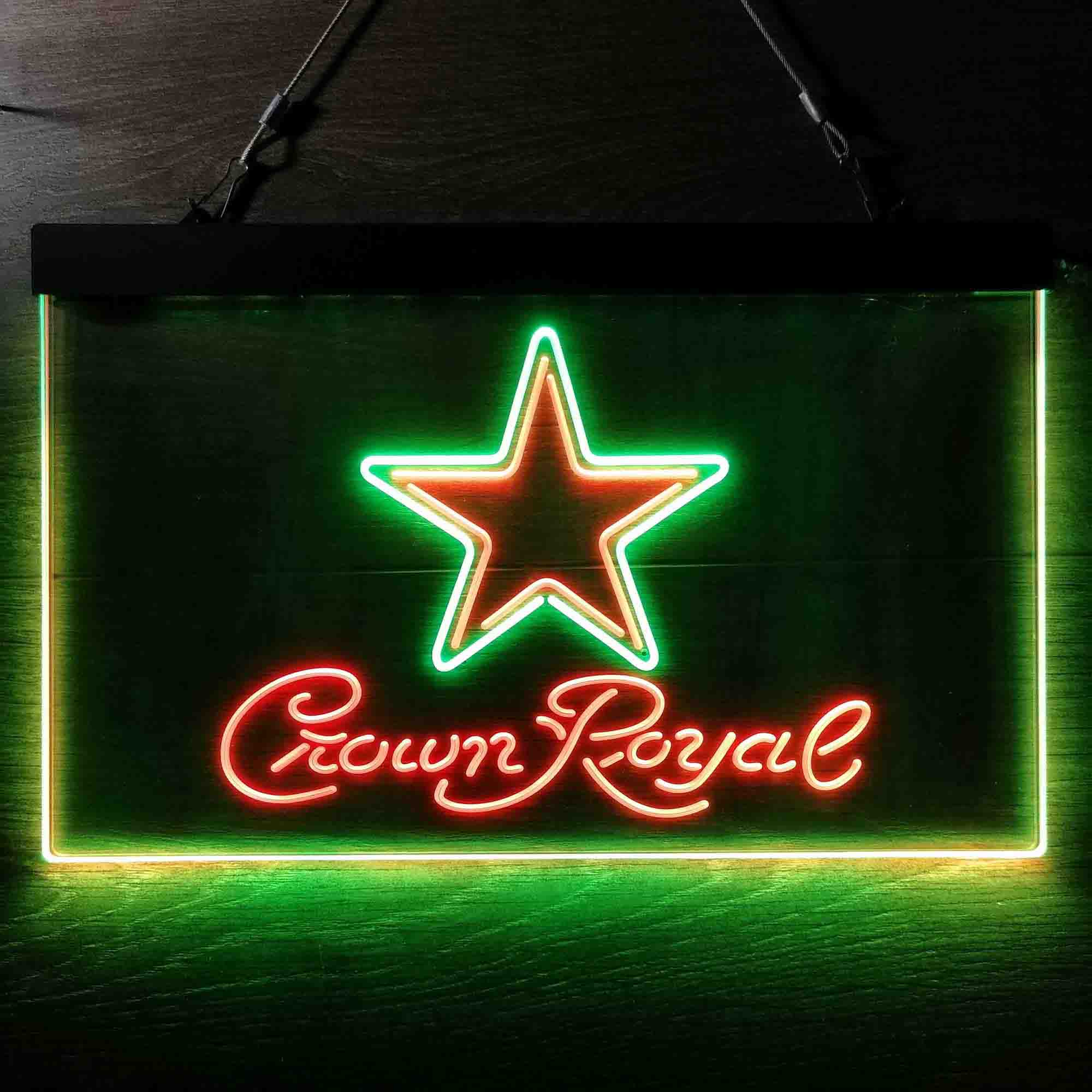 Dallas Cowboys Crown Royal Neon-Like LED Sign - ProLedSign