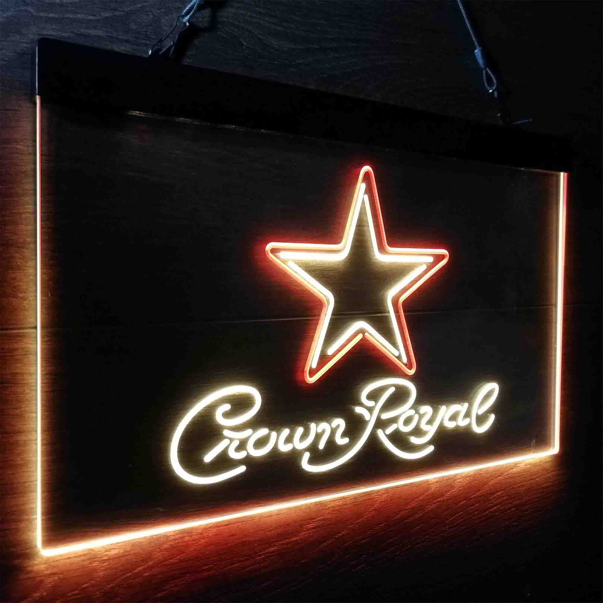 Dallas Cowboys Crown Royal Neon-Like LED Sign - ProLedSign