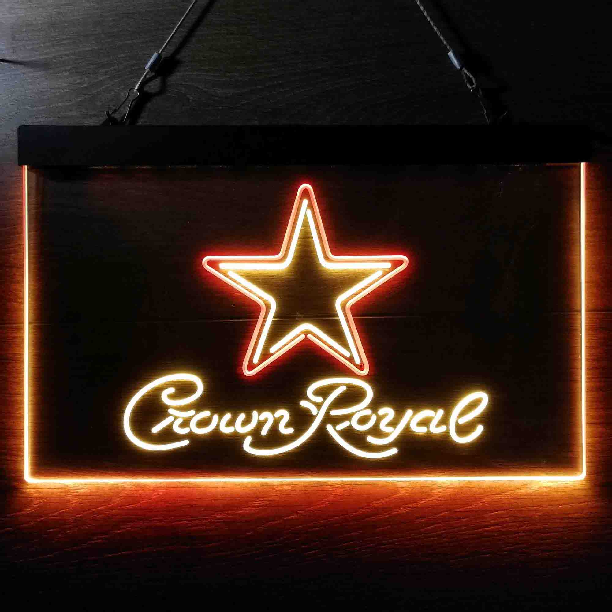 Dallas Cowboys Crown Royal Neon-Like LED Sign - ProLedSign