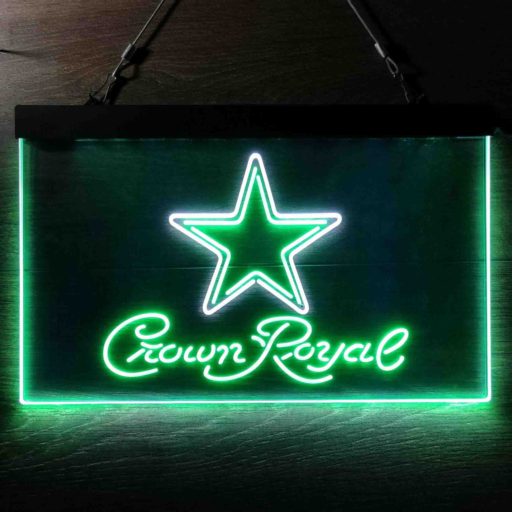 Dallas Cowboys Crown Royal Neon-Like LED Sign - ProLedSign