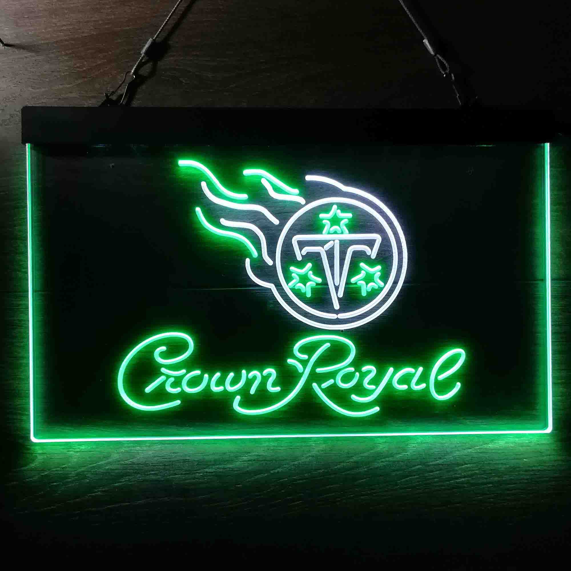 Tennessee Titans Crown Royal Neon-Like LED Sign - ProLedSign