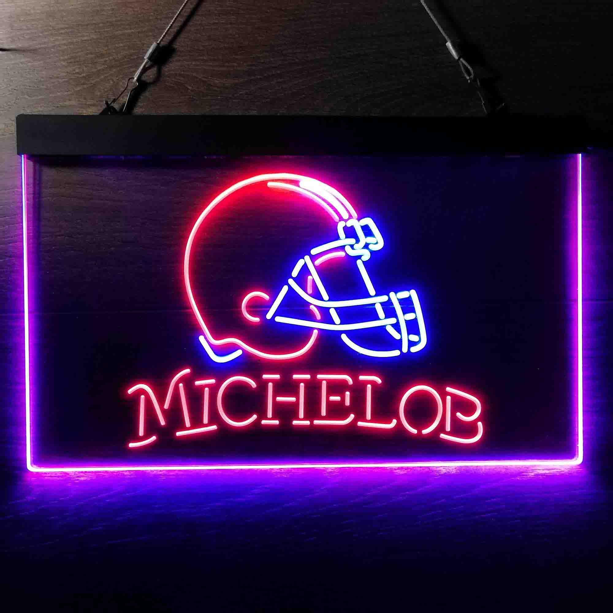 Michelob Bar Cleveland Browns Est. 1946 Neon-Like Led Light Sign