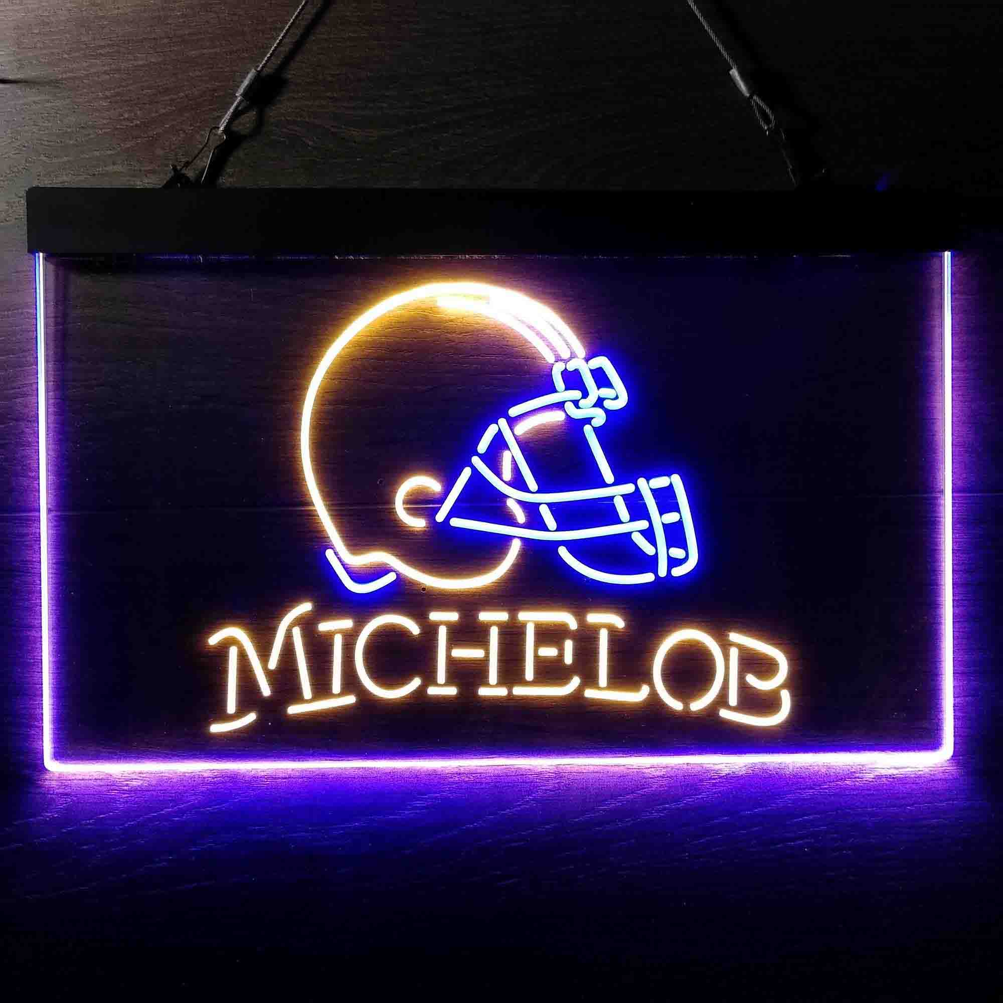 Michelob Bar Cleveland Browns Est. 1946 Neon-Like Led Light Sign