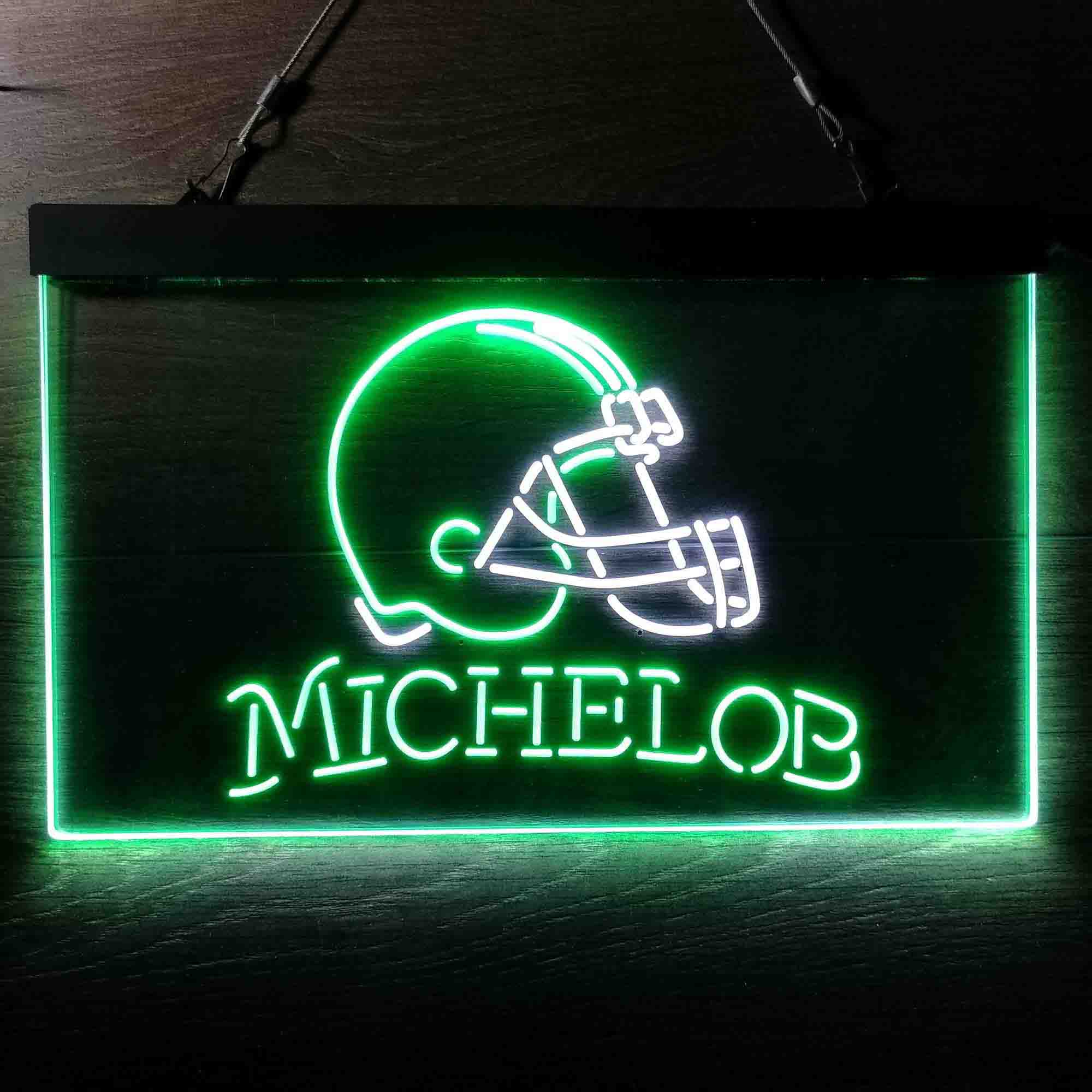 Michelob Bar Cleveland Browns Est. 1946 Neon-Like Led Light Sign