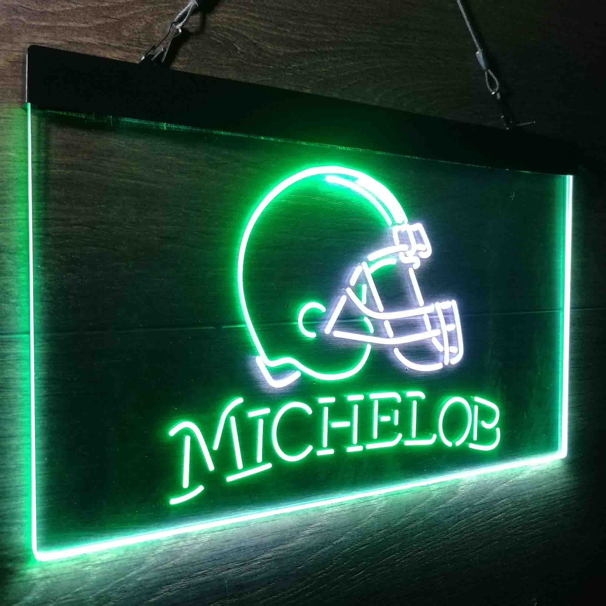 Michelob Bar Cleveland Browns Est. 1946 Neon-Like Led Light Sign