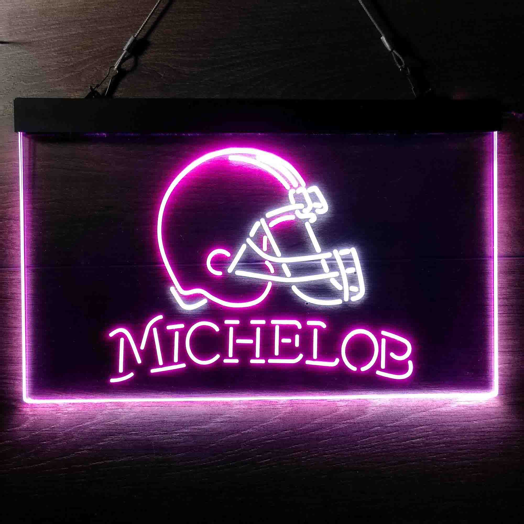 Michelob Bar Cleveland Browns Est. 1946 Neon-Like Led Light Sign