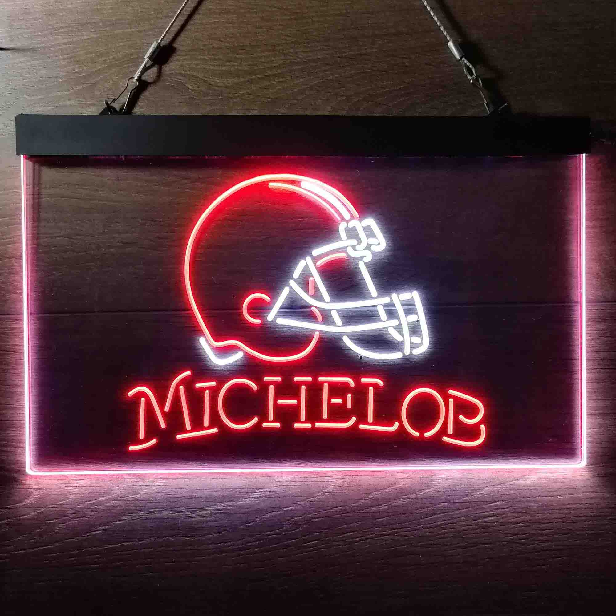 Michelob Bar Cleveland Browns Est. 1946 Neon-Like Led Light Sign