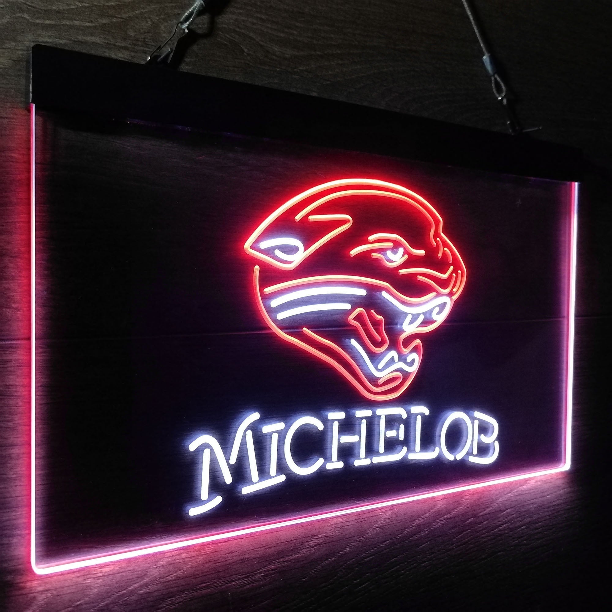 Michelob Bar Jacksonville Jaguars Est. 1995 Neon-Like Led Light Sign