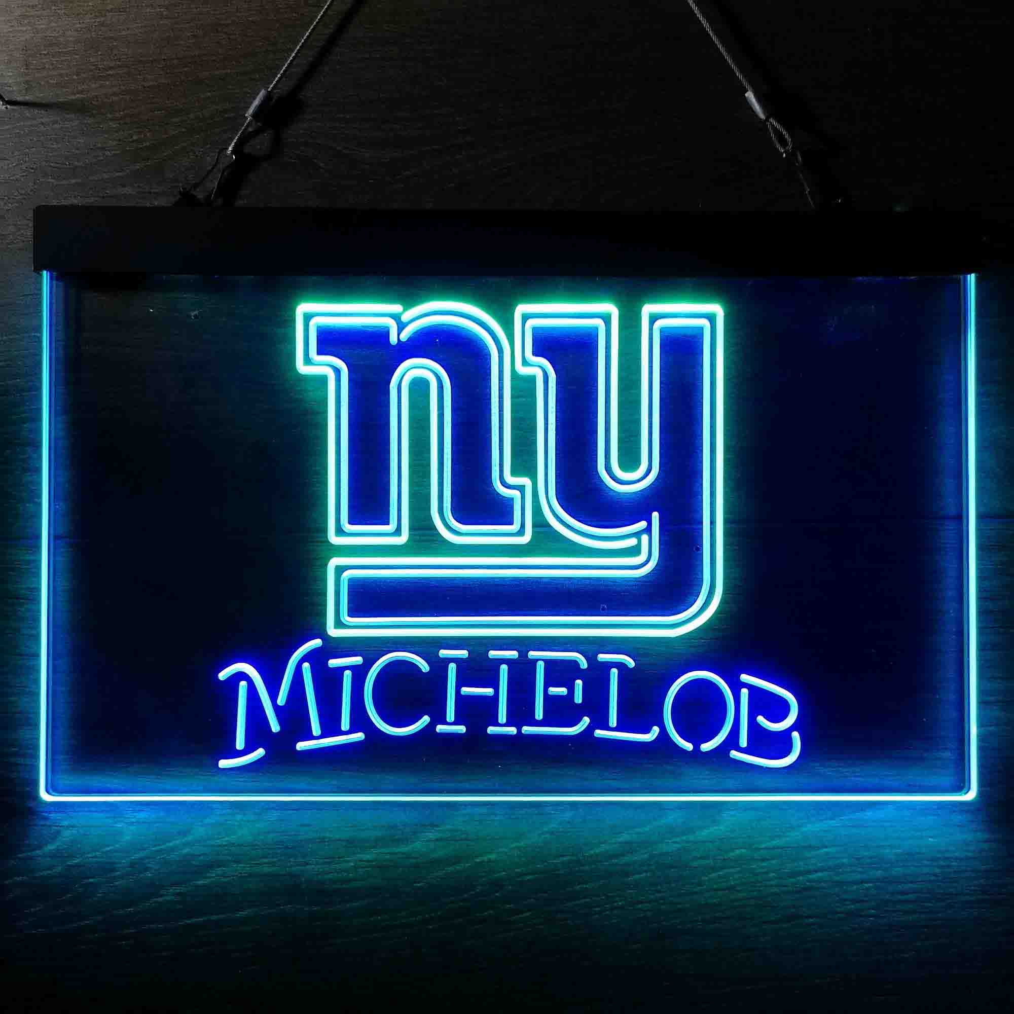 Michelob Bar New York Giants Est. 1925 Neon-Like LED Light Sign