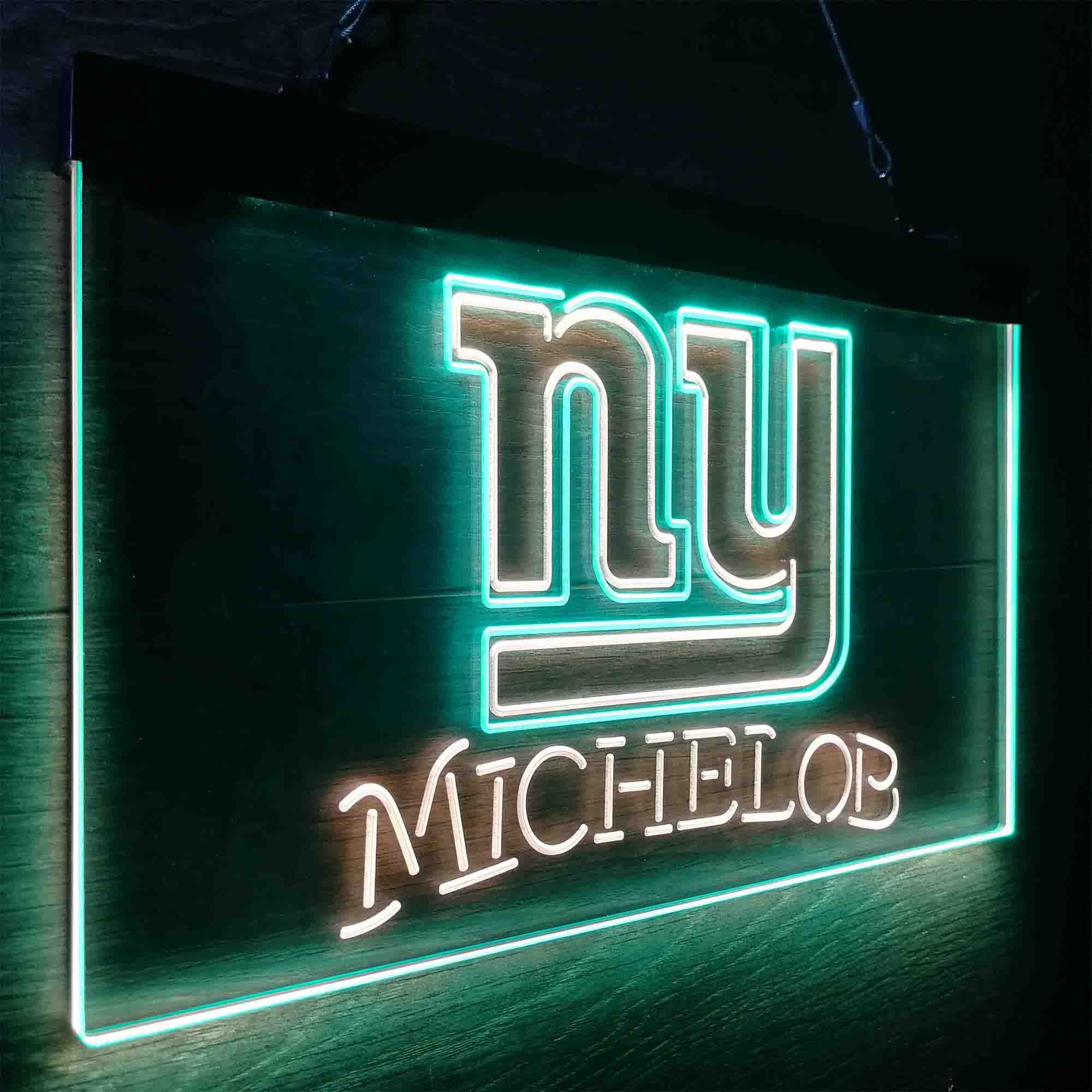 Michelob Bar New York Giants Est. 1925 Neon-Like LED Light Sign