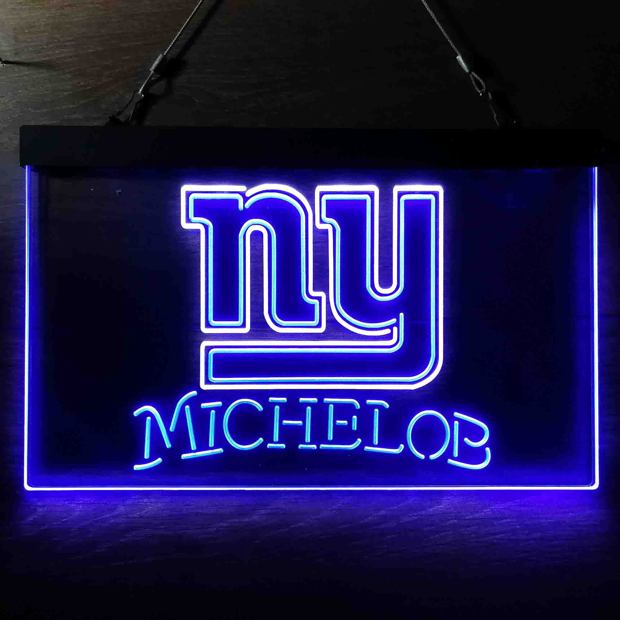 Michelob Bar New York Giants Est. 1925 Neon-Like LED Light Sign