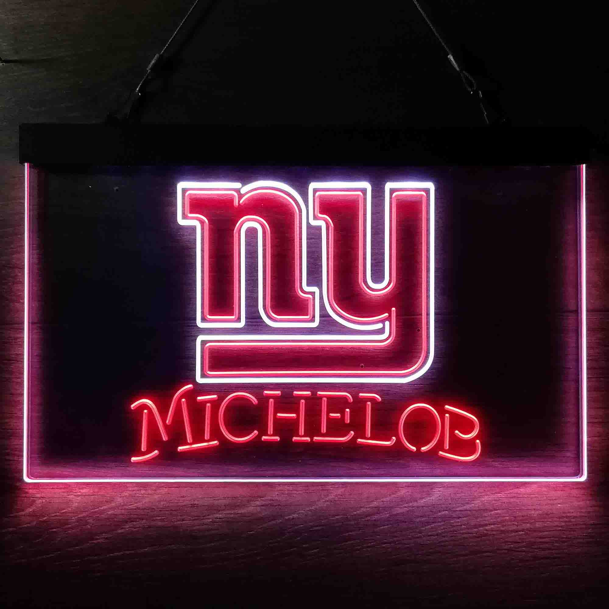 Michelob Bar New York Giants Est. 1925 Neon-Like LED Light Sign