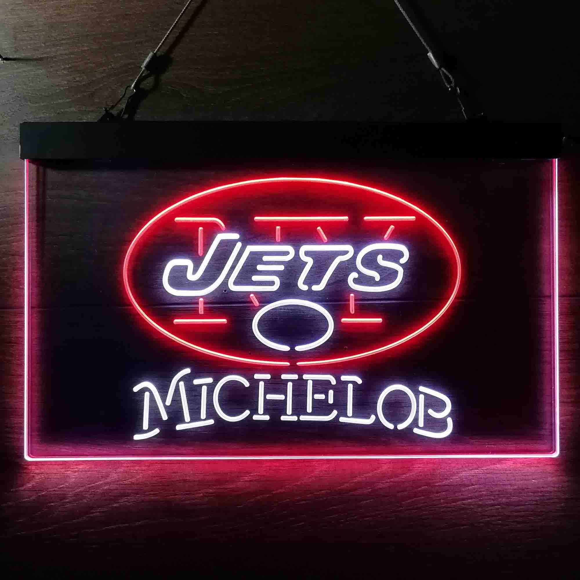 Michelob Bar New York Jets Est. 1960 Neon-Like Led Light Sign