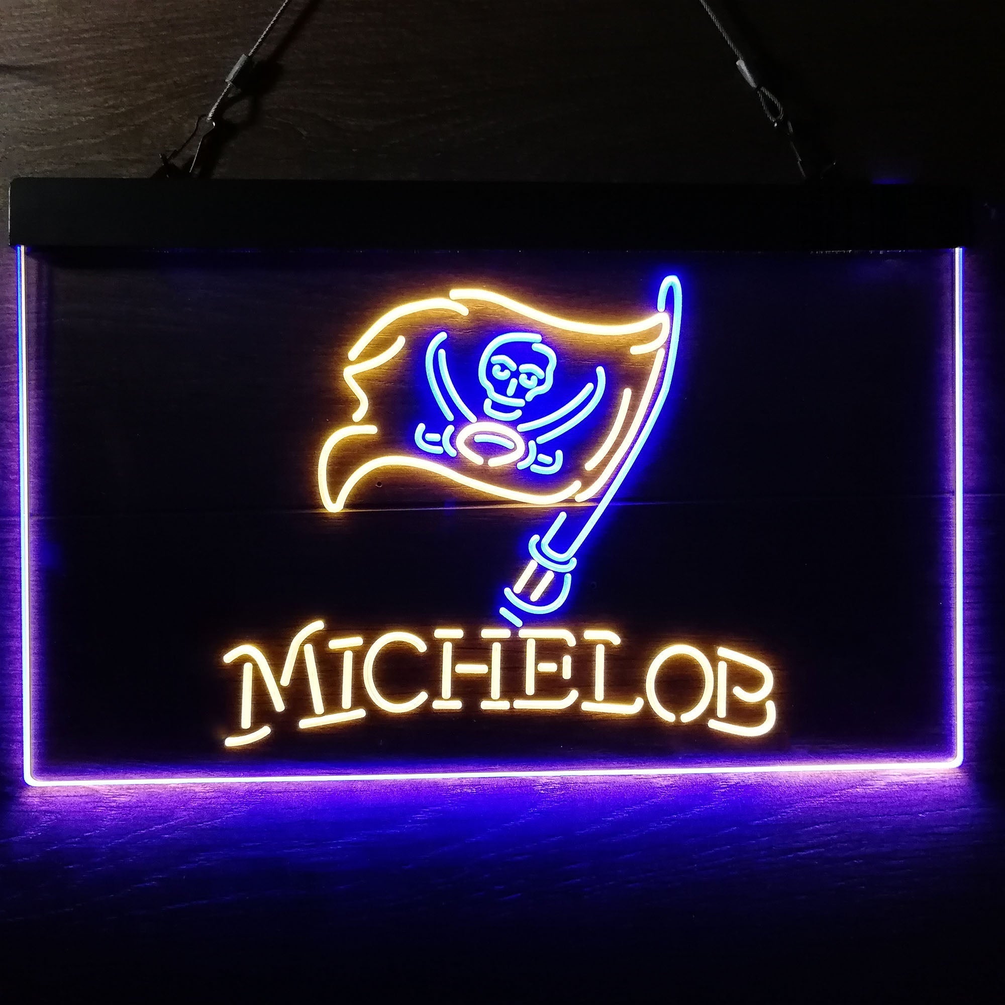 Michelob Bar Tampa Bay Buccaneers Est. 1976 Neon-Like Led Light Sign