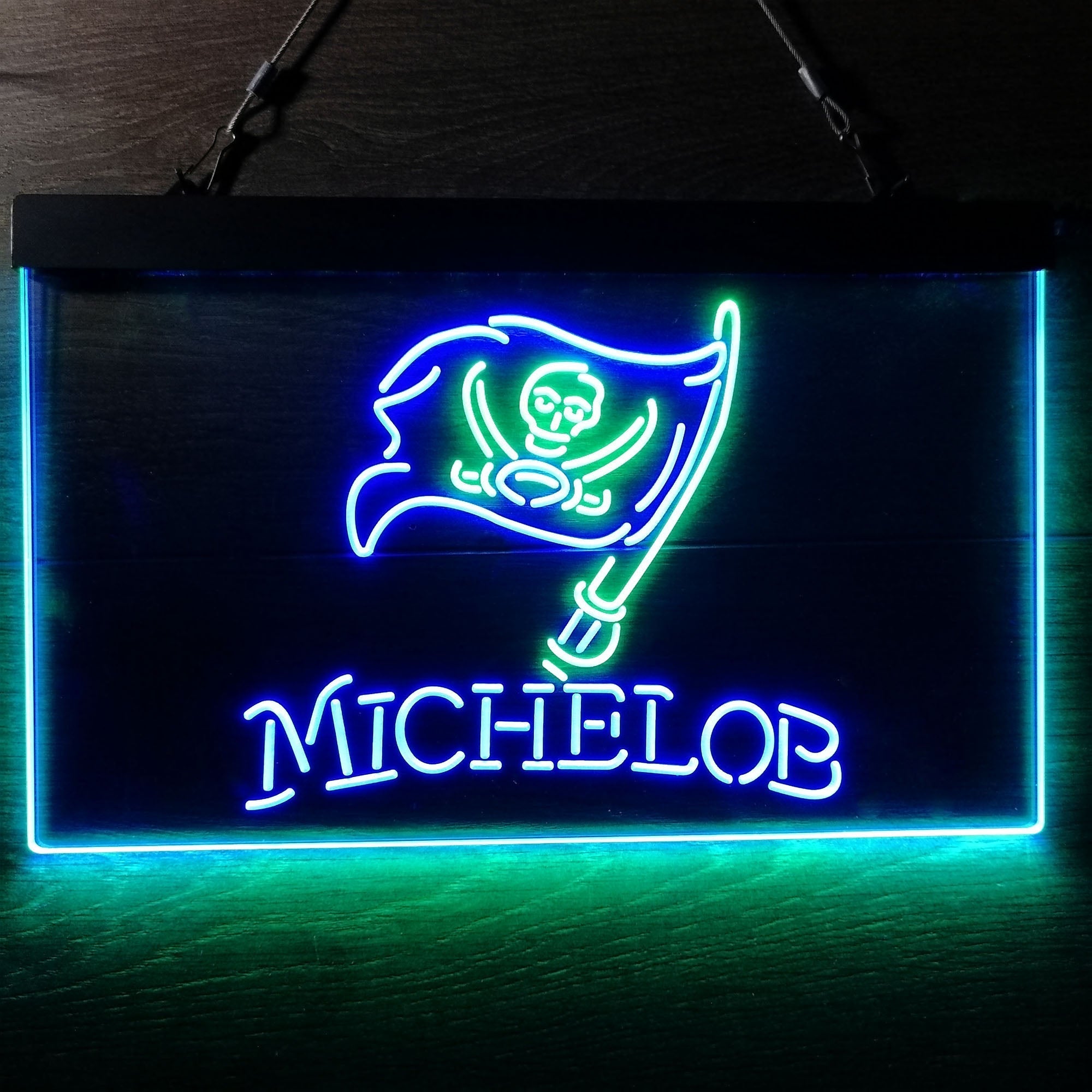 Michelob Bar Tampa Bay Buccaneers Est. 1976 Neon-Like Led Light Sign