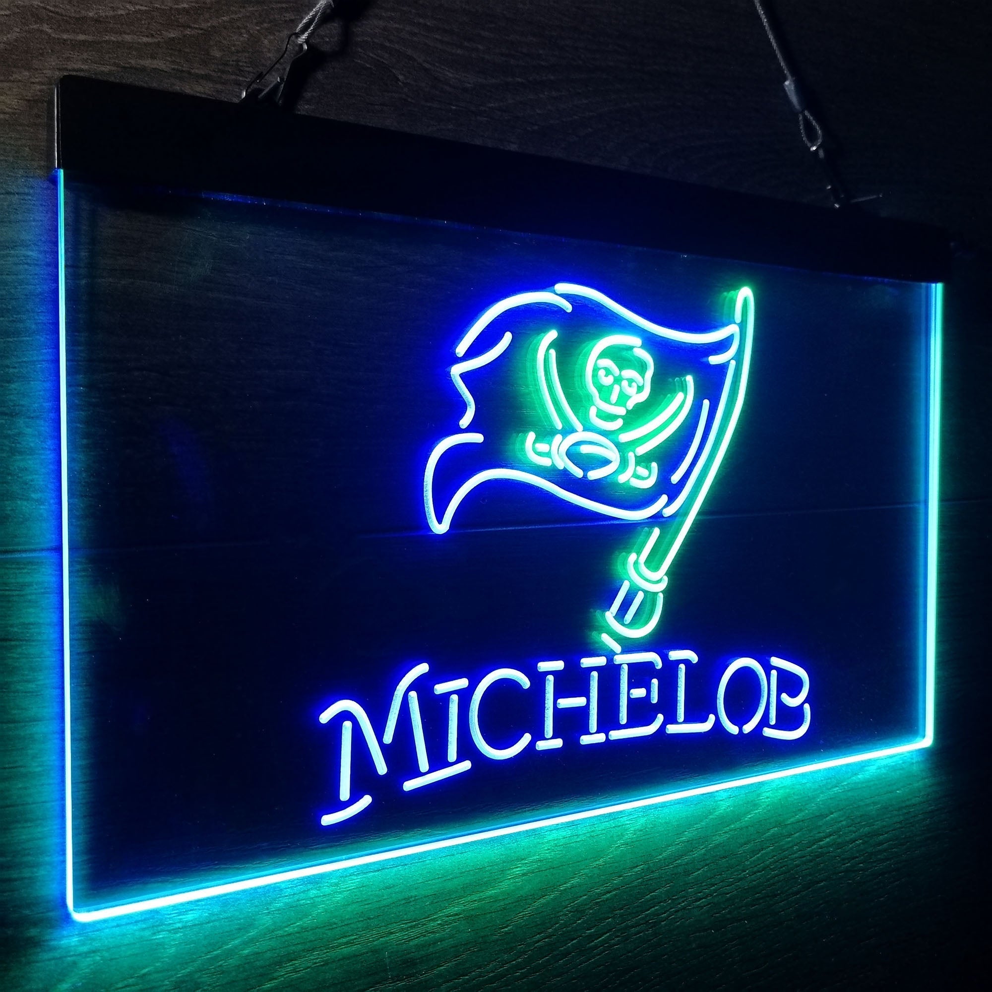 Michelob Bar Tampa Bay Buccaneers Est. 1976 Neon-Like Led Light Sign