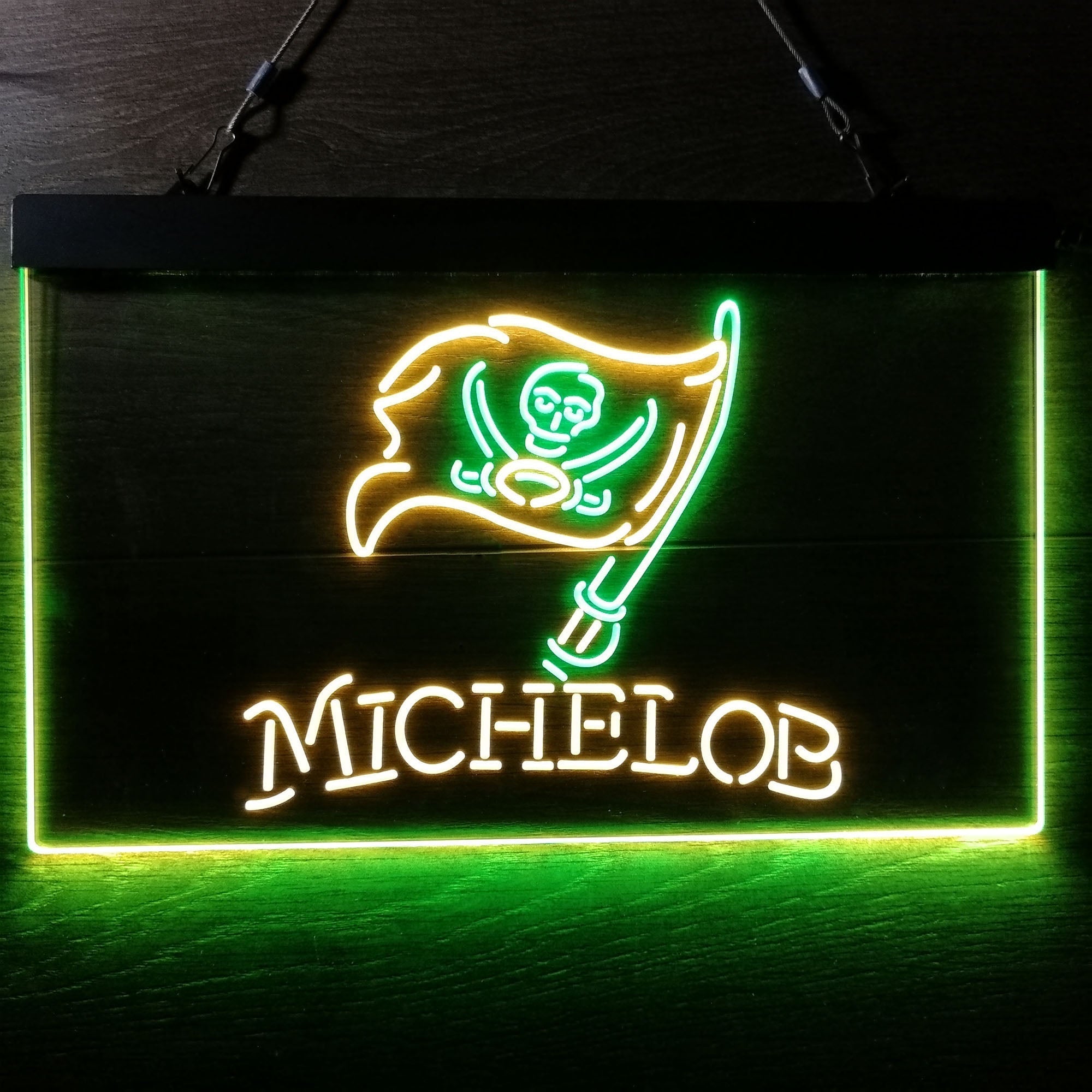 Michelob Bar Tampa Bay Buccaneers Est. 1976 Neon-Like Led Light Sign