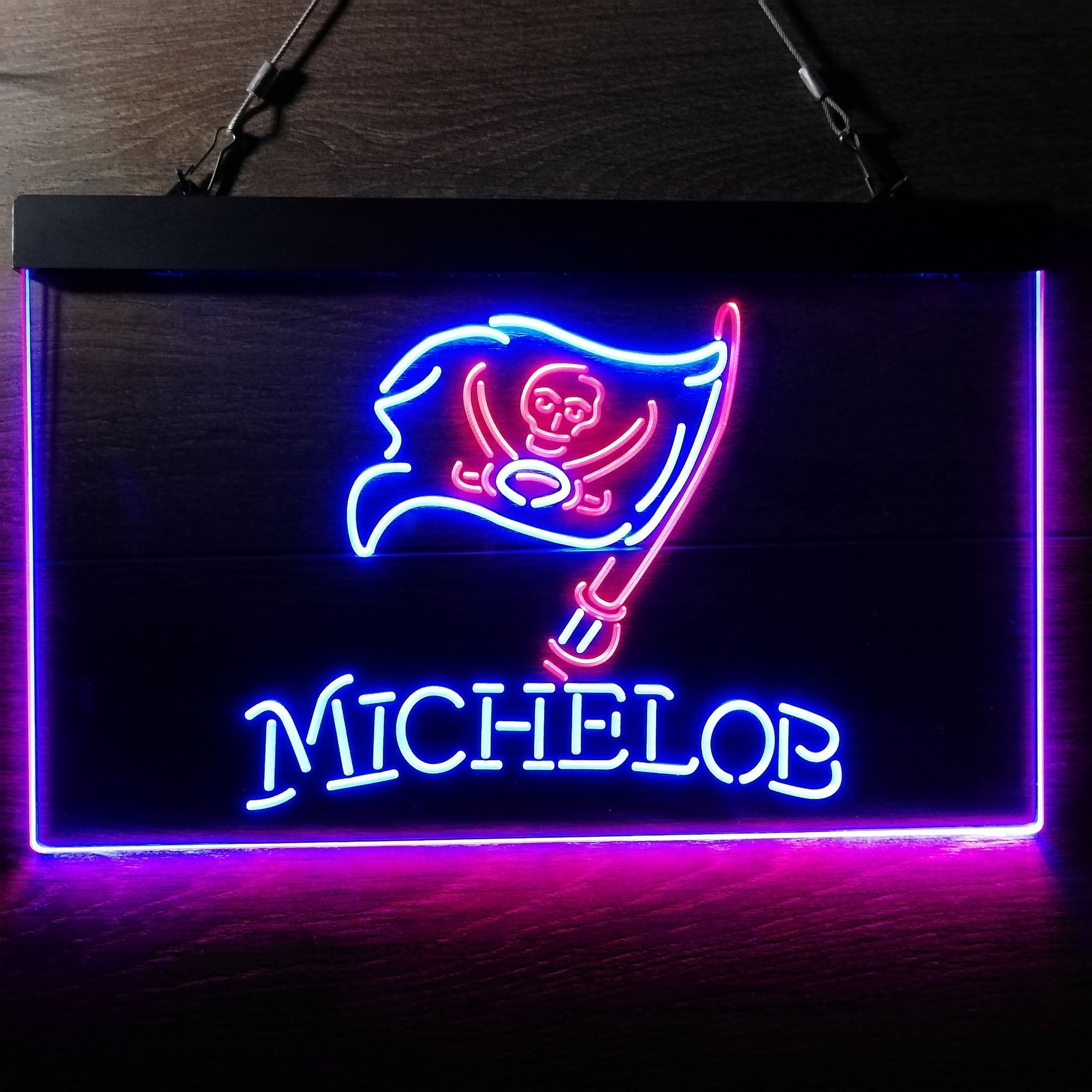 Michelob Bar Tampa Bay Buccaneers Est. 1976 Neon-Like Led Light Sign