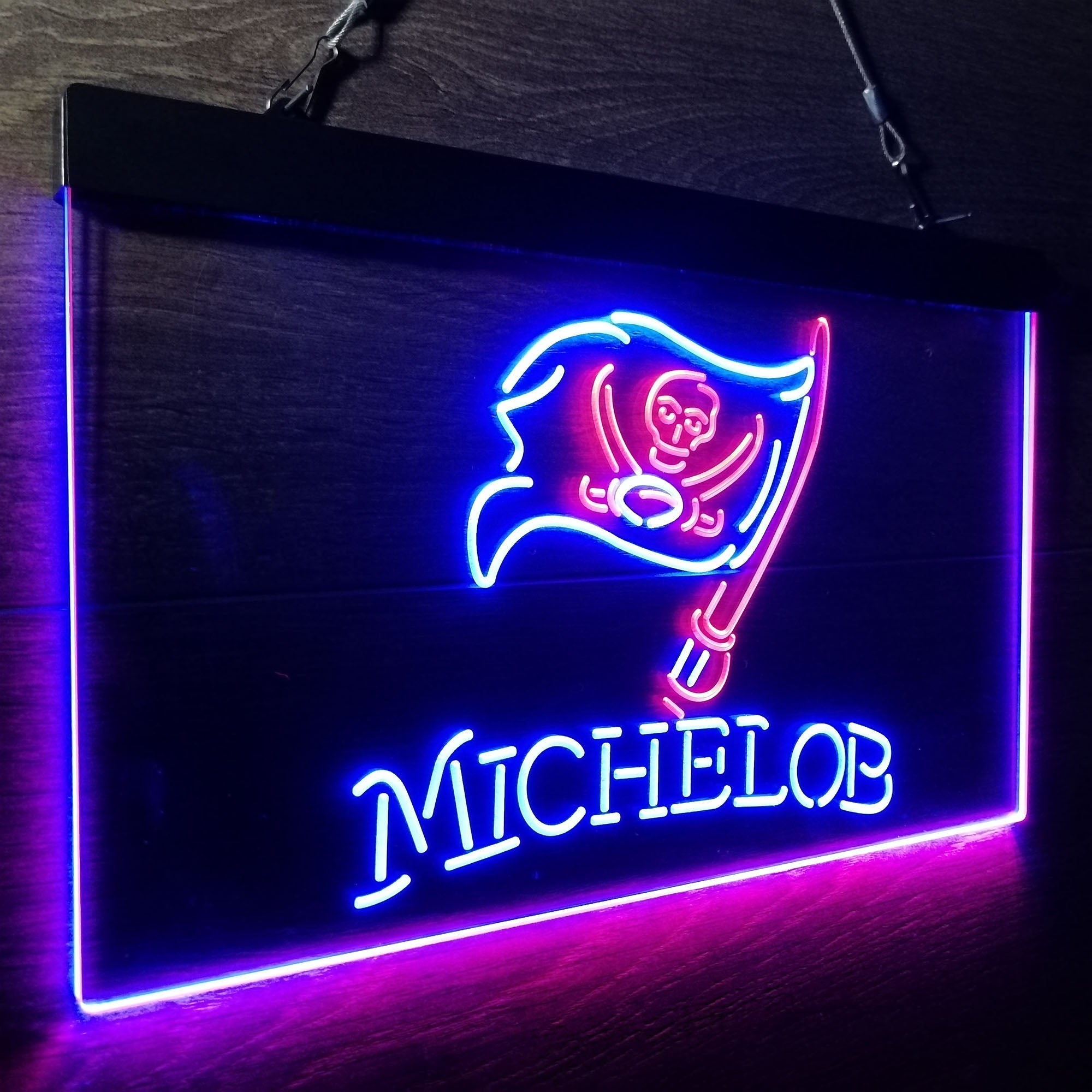 Michelob Bar Tampa Bay Buccaneers Est. 1976 Neon-Like Led Light Sign