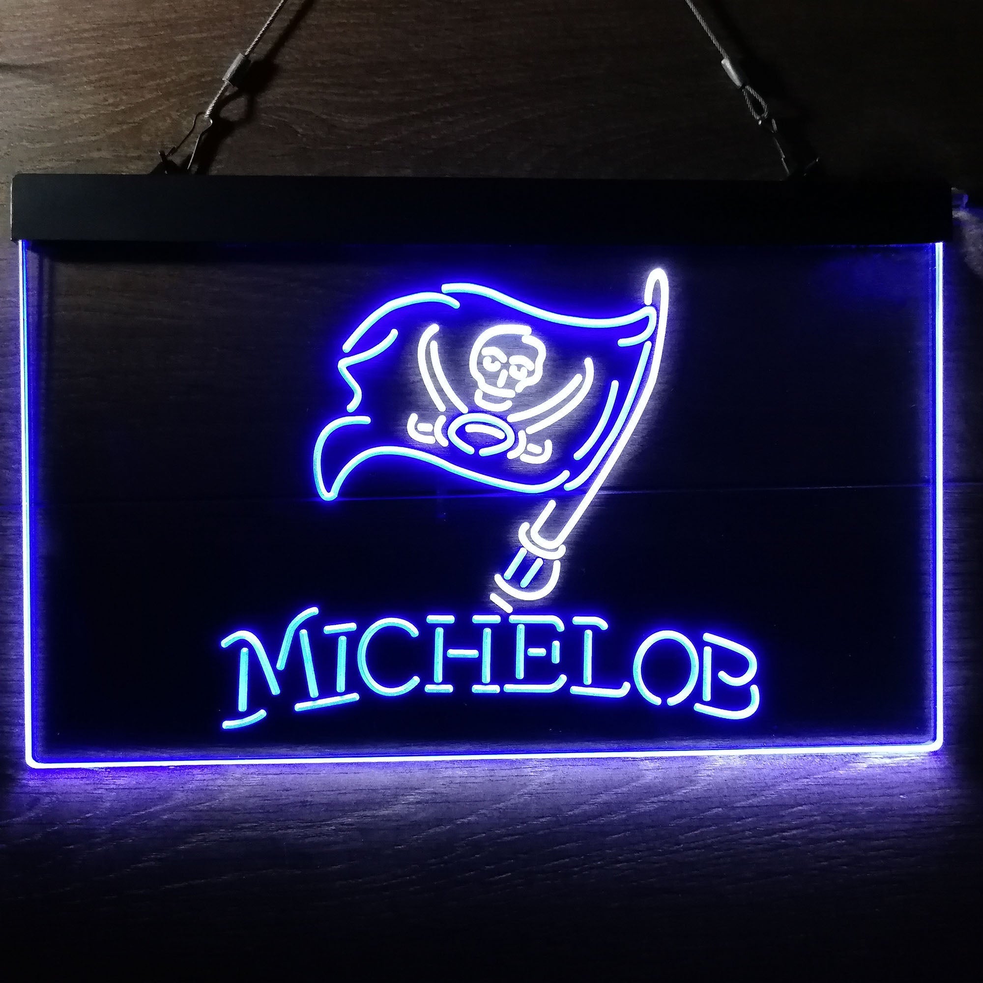 Michelob Bar Tampa Bay Buccaneers Est. 1976 Neon-Like Led Light Sign