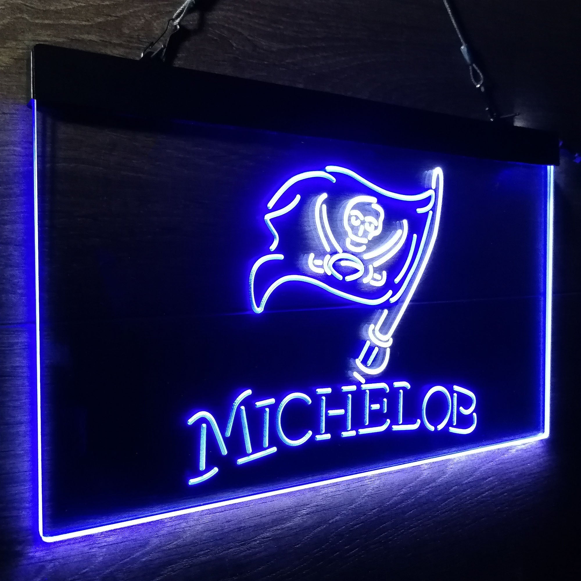 Michelob Bar Tampa Bay Buccaneers Est. 1976 Neon-Like Led Light Sign