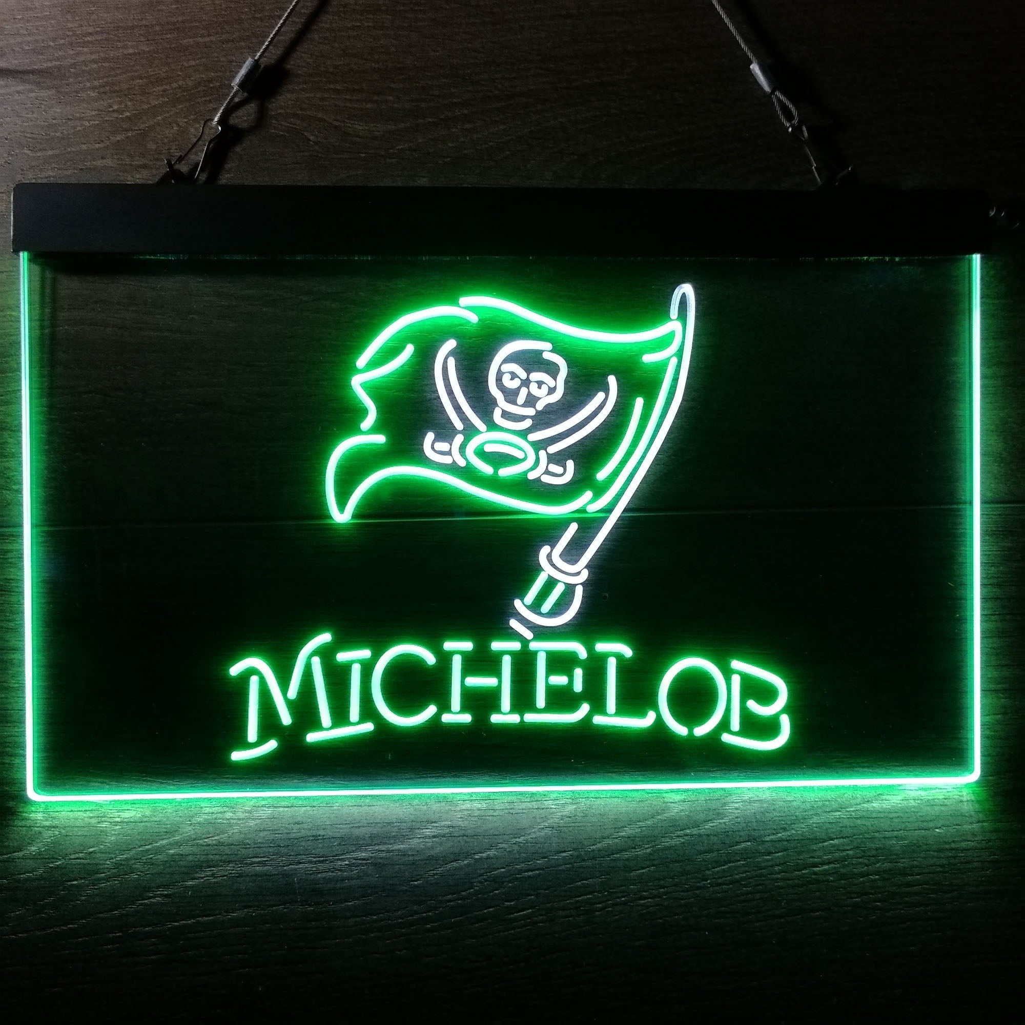 Michelob Bar Tampa Bay Buccaneers Est. 1976 Neon-Like Led Light Sign