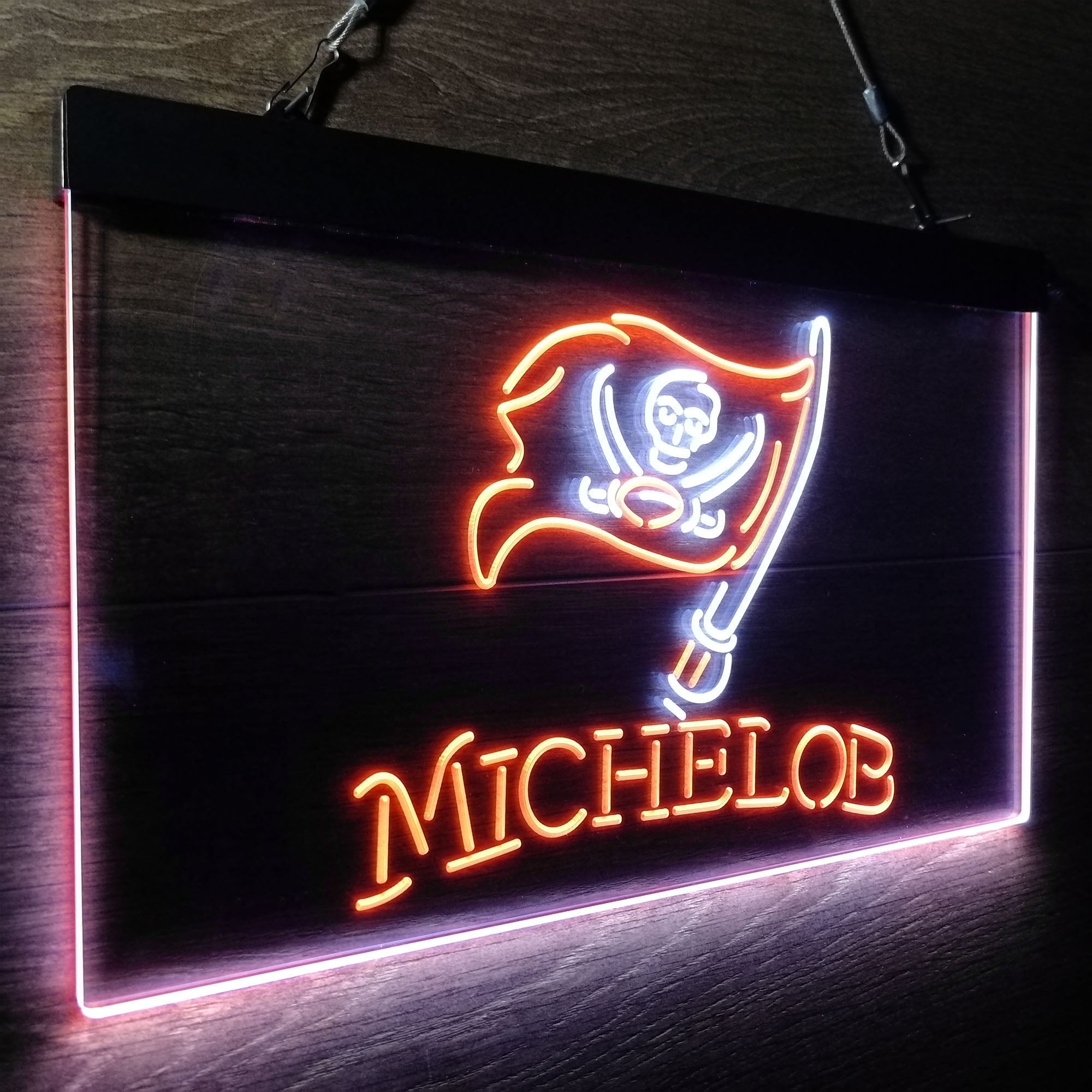 Michelob Bar Tampa Bay Buccaneers Est. 1976 Neon-Like Led Light Sign