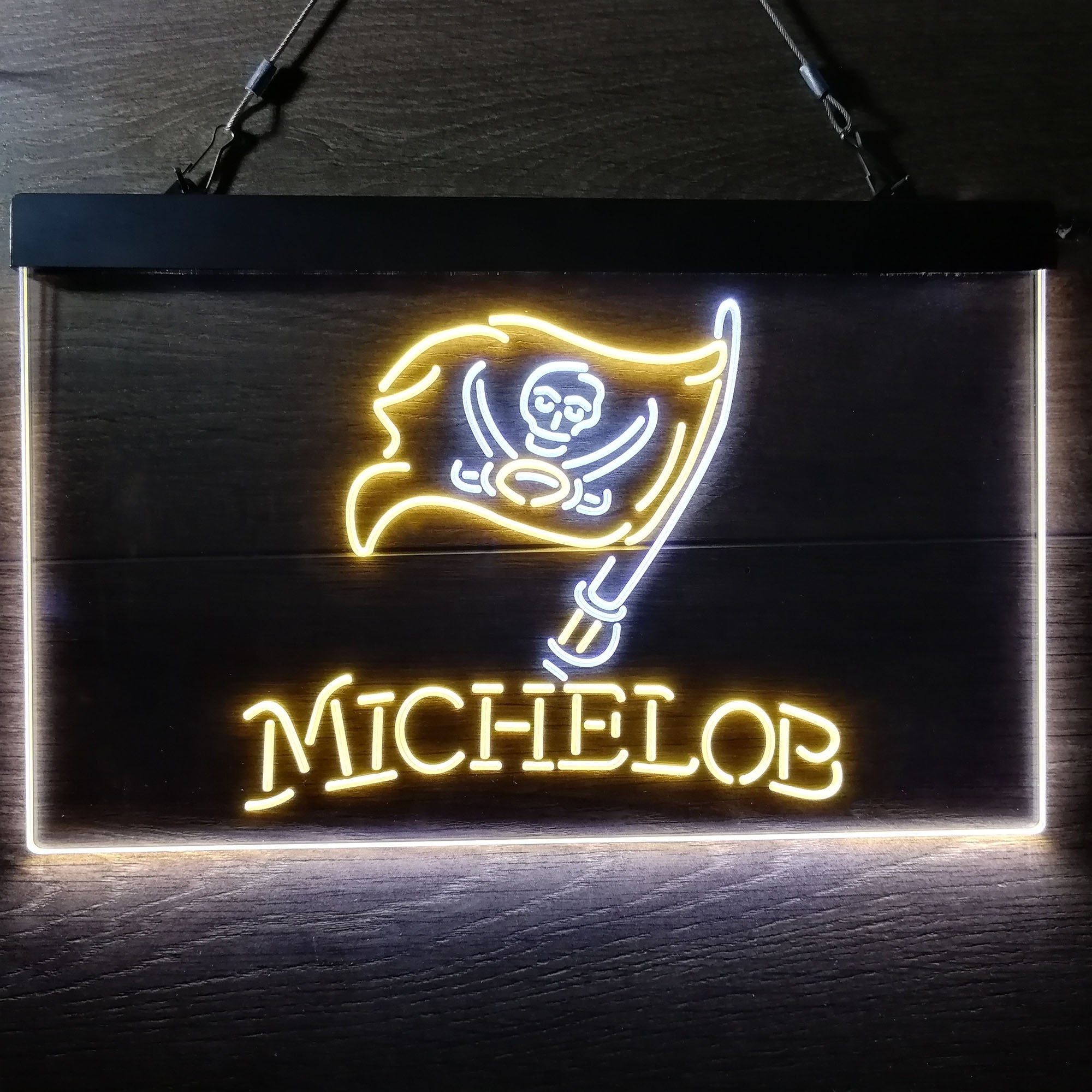 Michelob Bar Tampa Bay Buccaneers Est. 1976 Neon-Like Led Light Sign